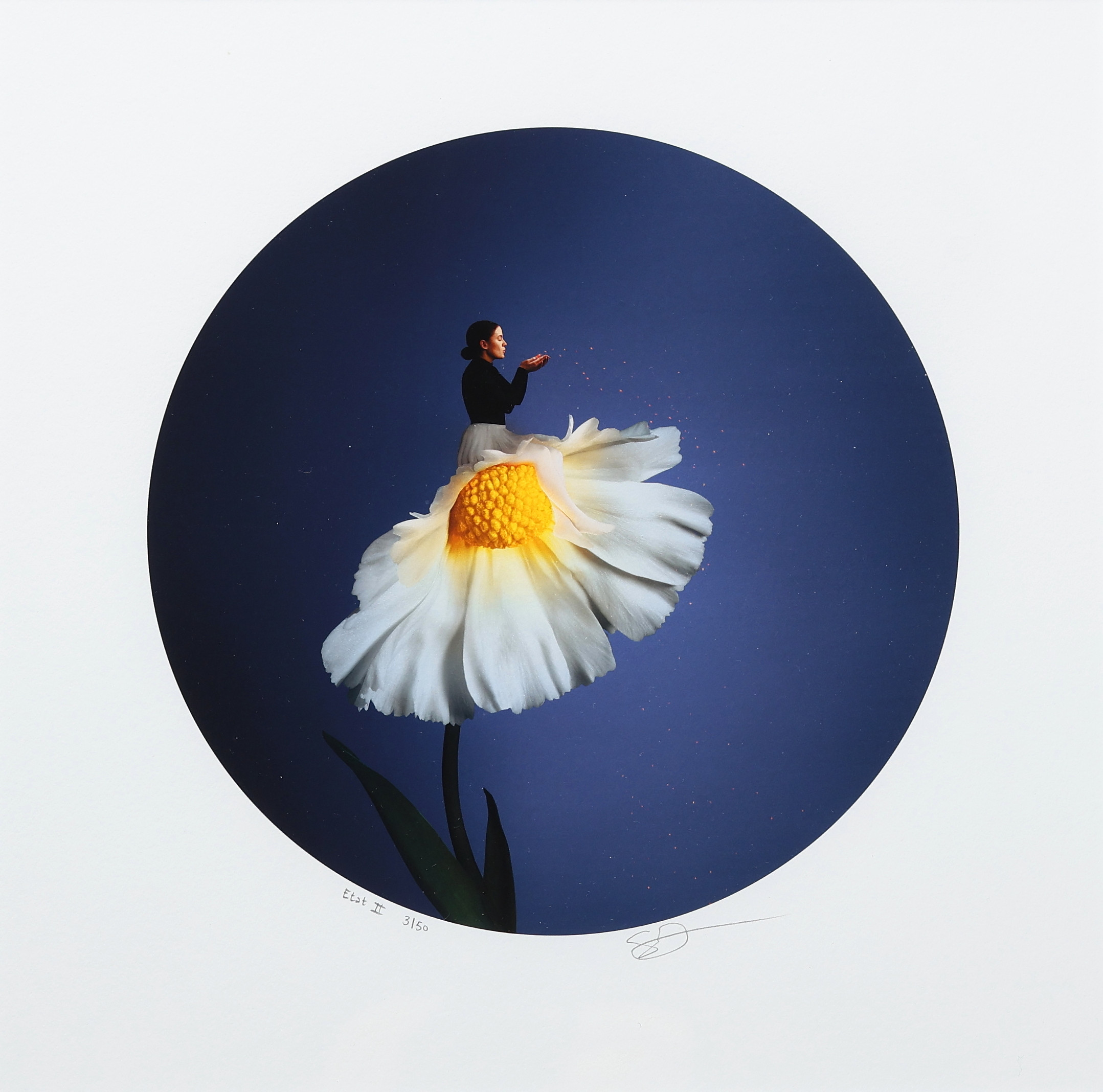 SONJA HESSLOW. Fotokonst, "Finding tranquility", Etat II, numrerad 3/50, signerad.