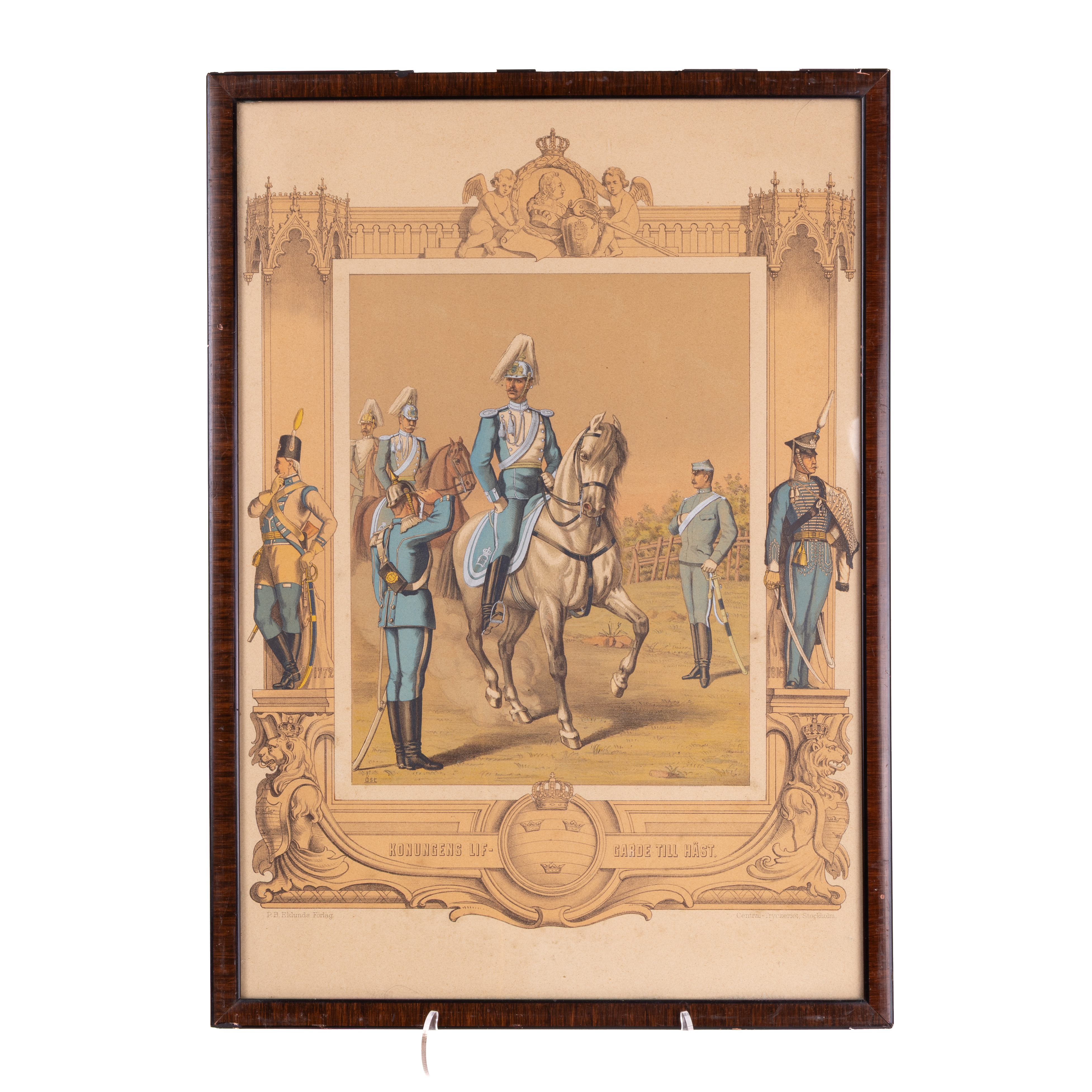 TAVLOR, Svenska regementen, Sverige, 1800-tal.