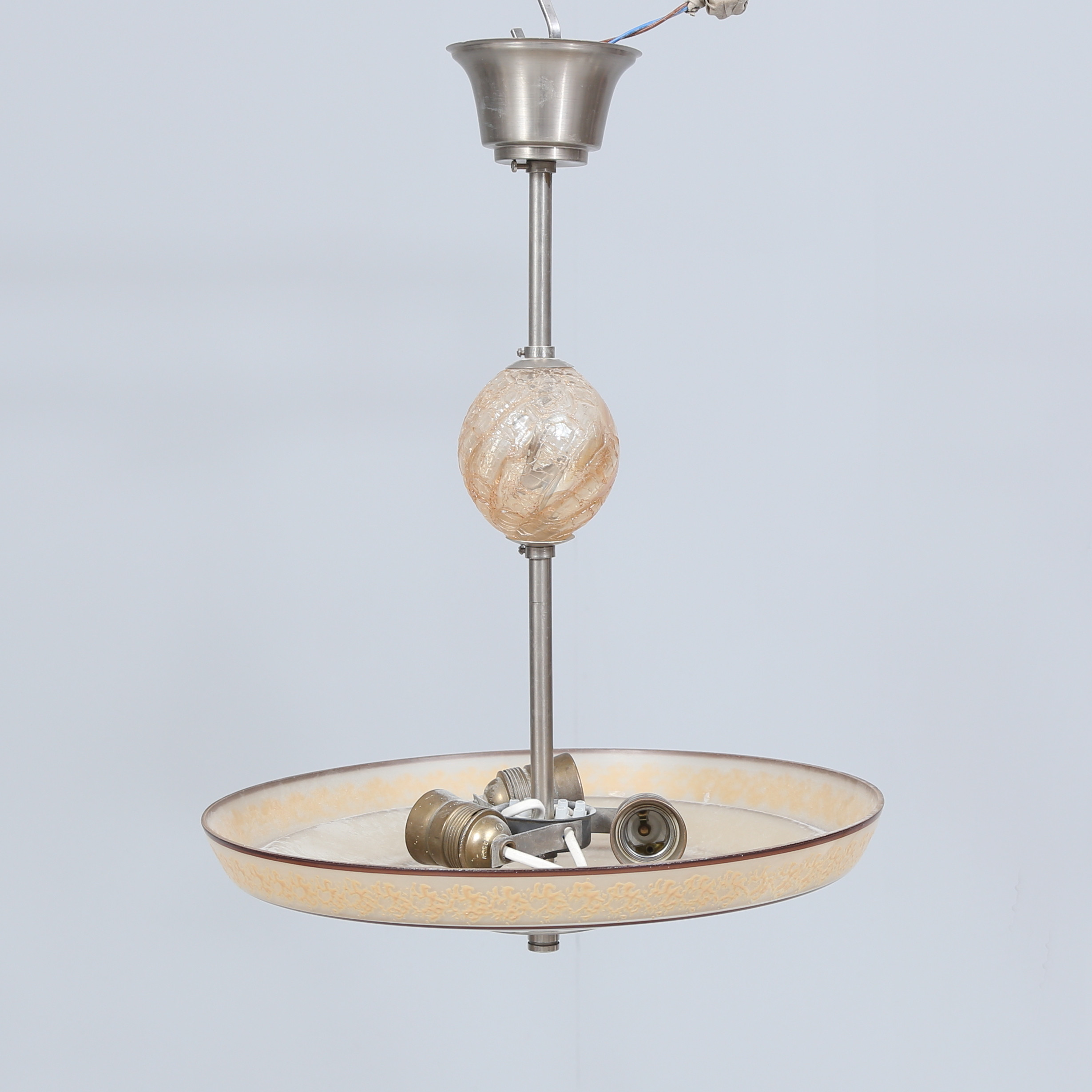 TAKLAMPA, art deco, 1930-tal.