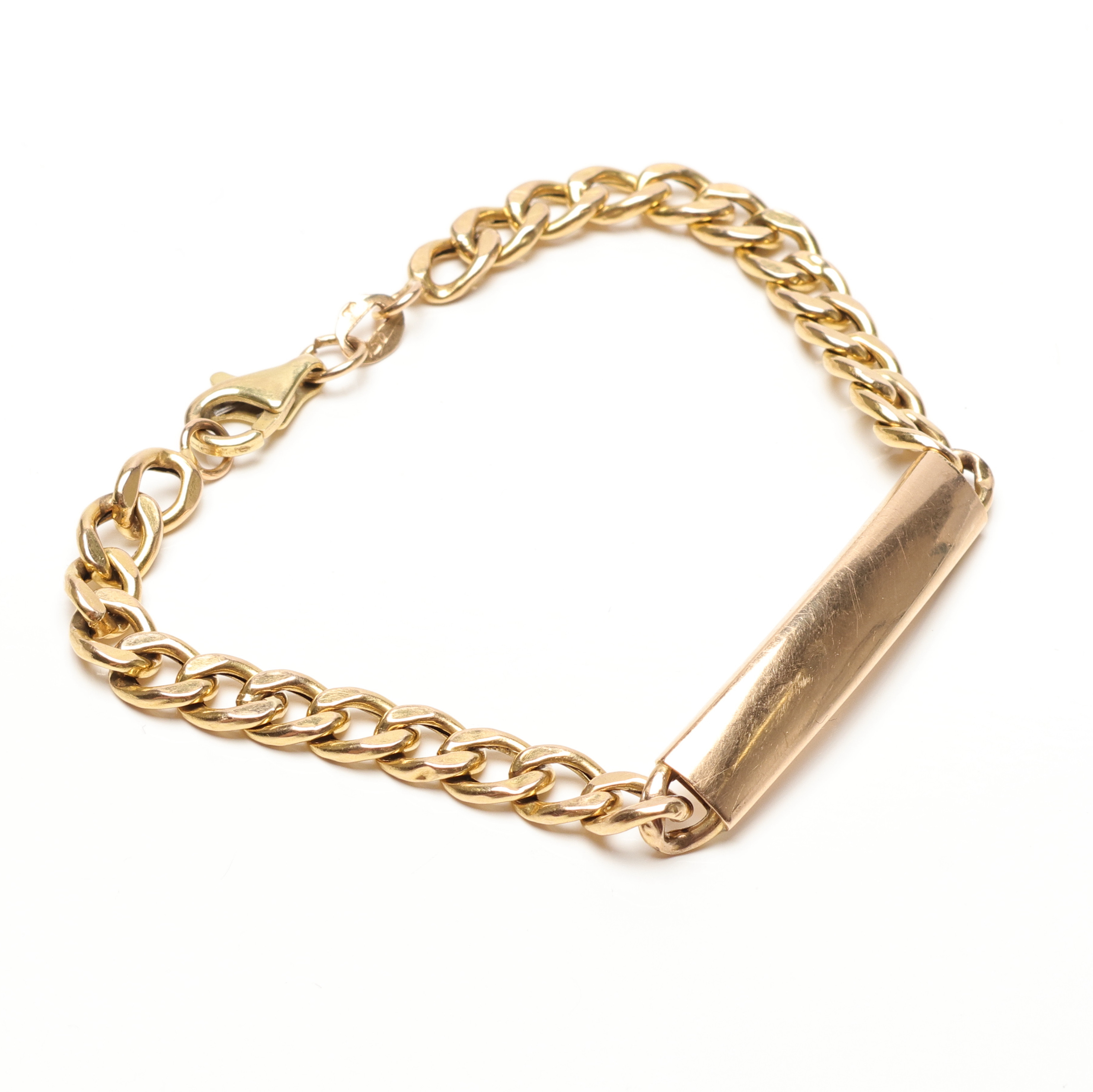 ARMBAND, Pansar, guld, 18k, ca 7,5 gram.