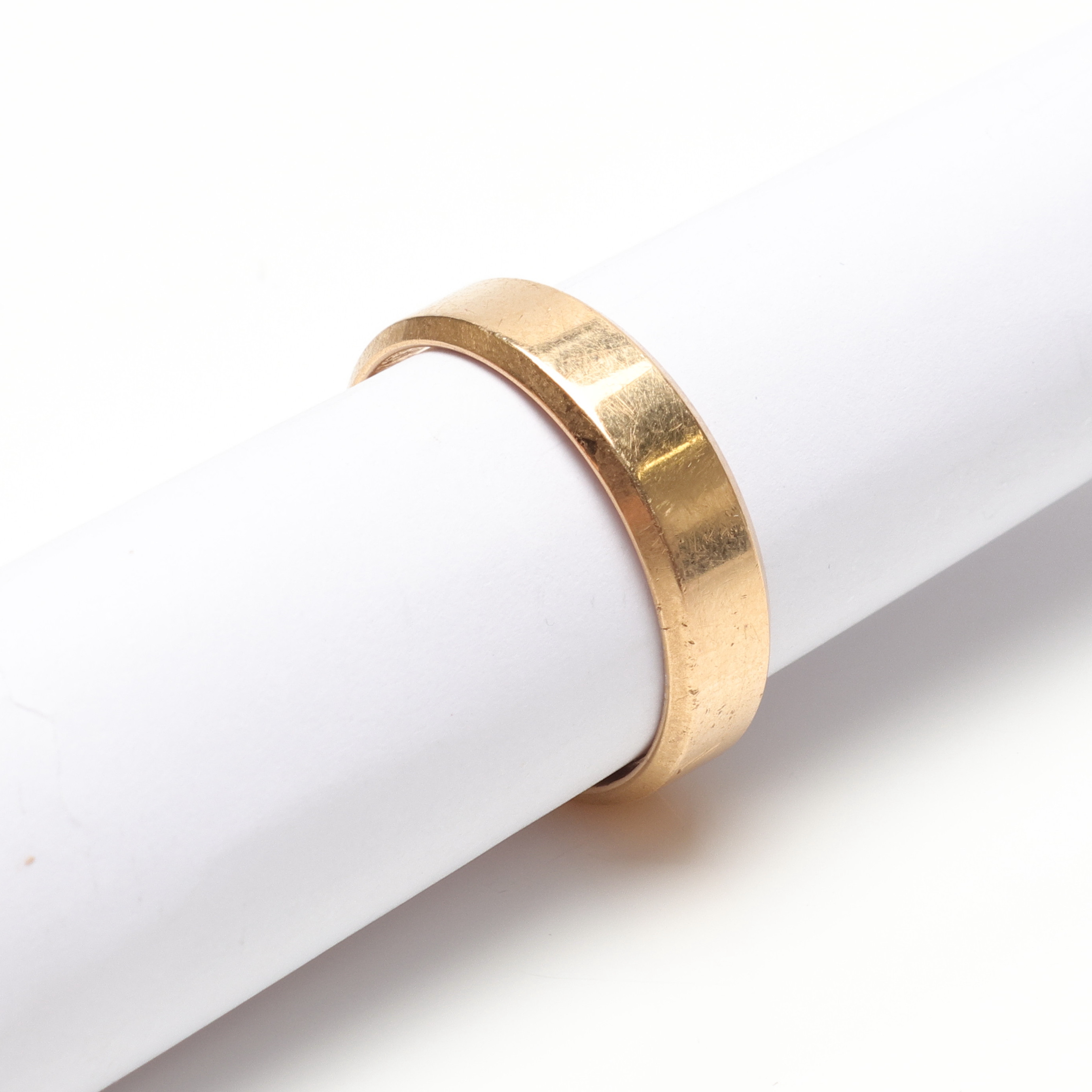RING, guld, 18k, ca 6 gram.