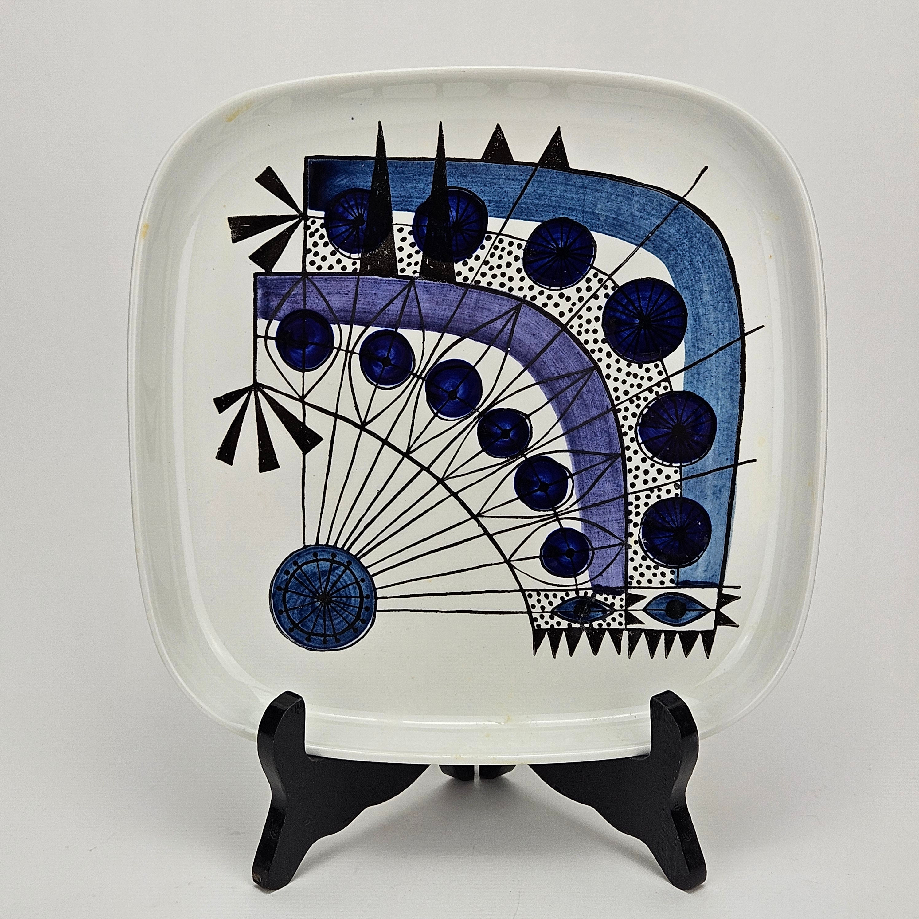 MARIANNE WESTMAN. Fat, keramik, "Tippa", Rörstrand, 1960-tal.