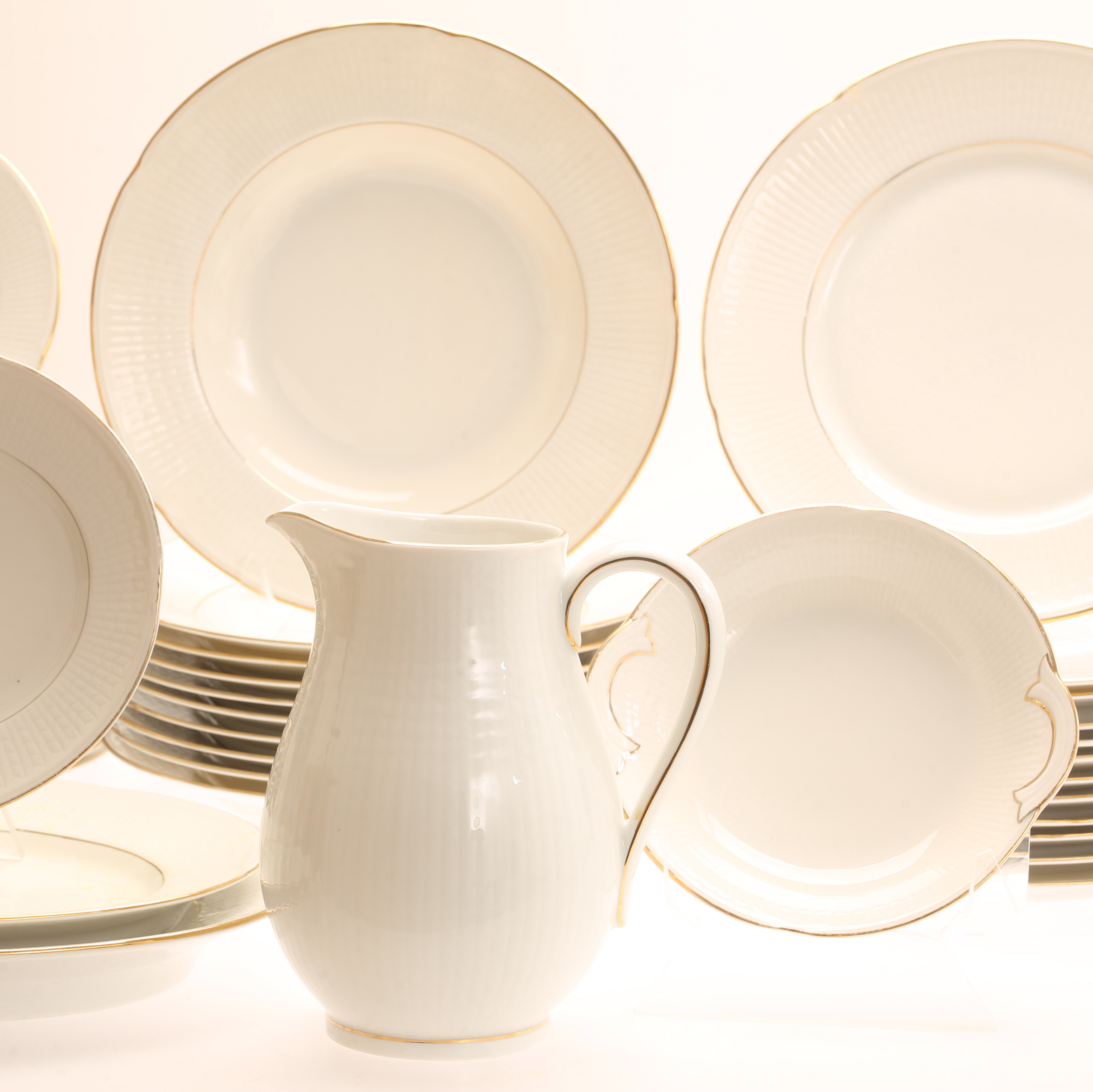 MATSERVIS, 47 delar, porslin, "Swedish Grace" Rörstrand.