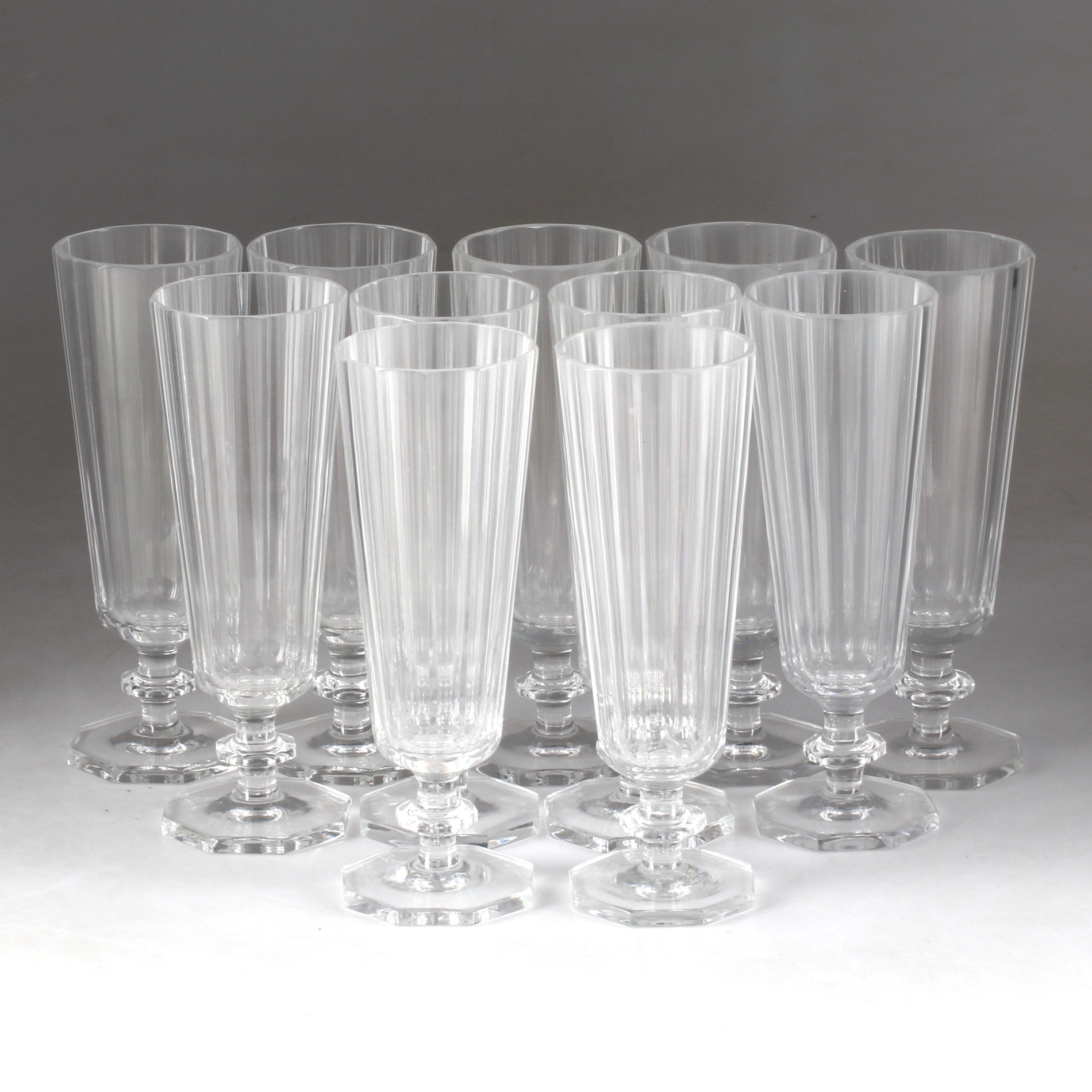 ELIS BERGH. Champagneglas 11 st, glas, Kosta.