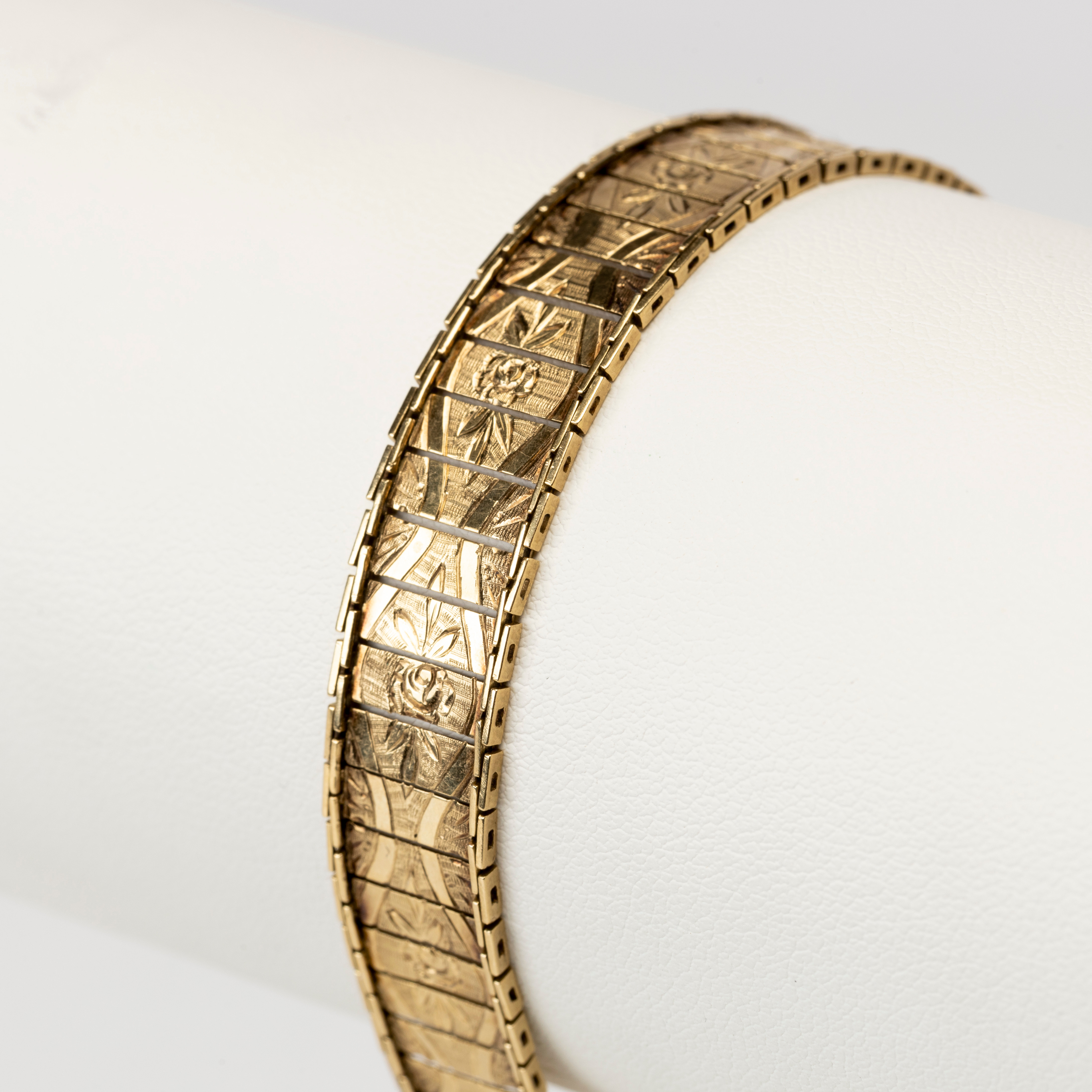 ARMBAND, 18K guld, svensk import, 1920-/1930-tal.