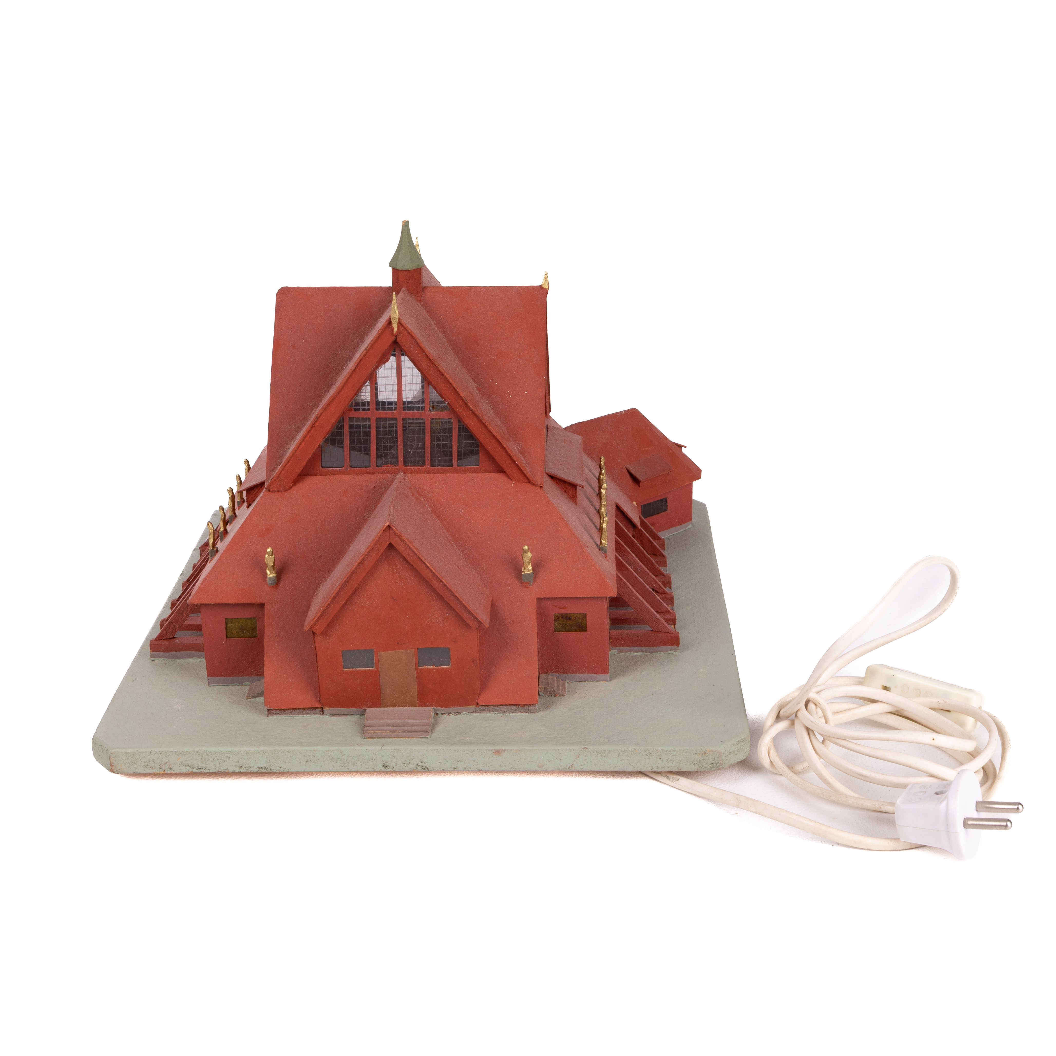 BORDSLAMPA, Kiruna kyrka, 1970-tal.