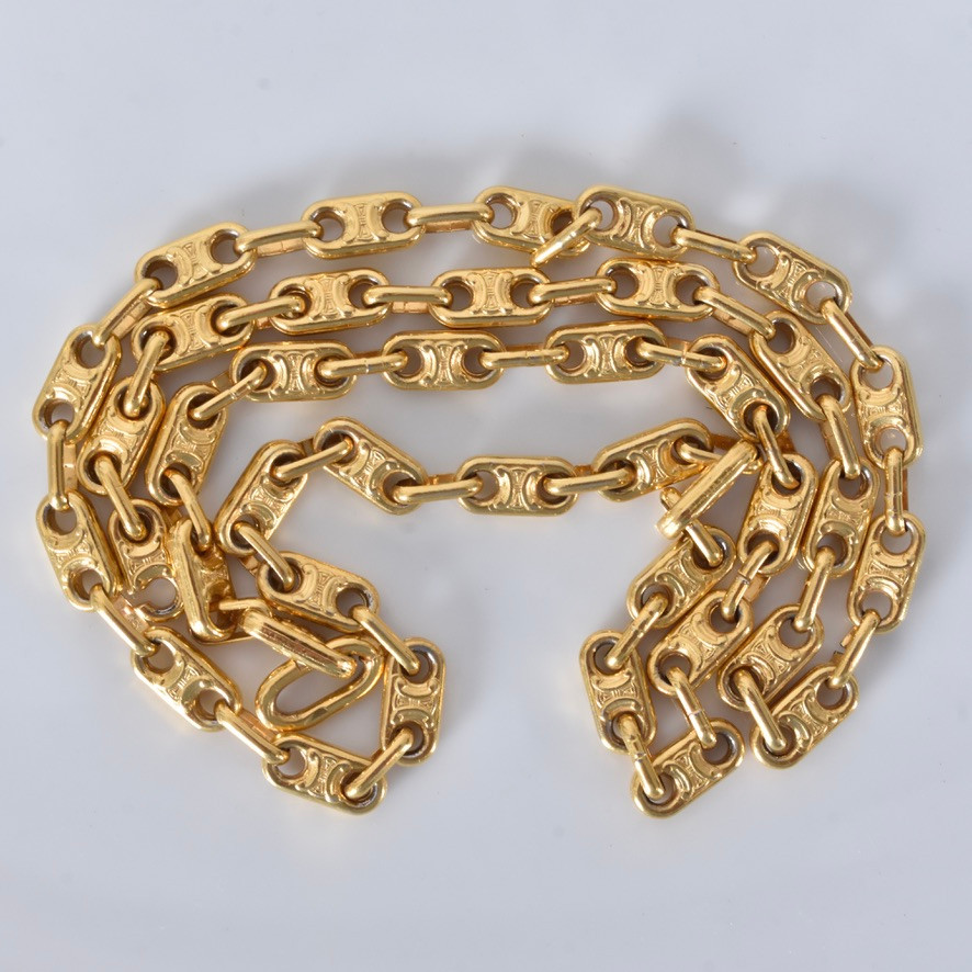 COLLIER, guldpläterad, Celine.
