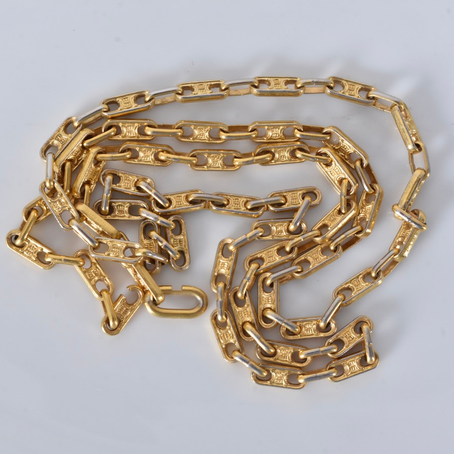 COLLIER, guldpläterad, Celine.