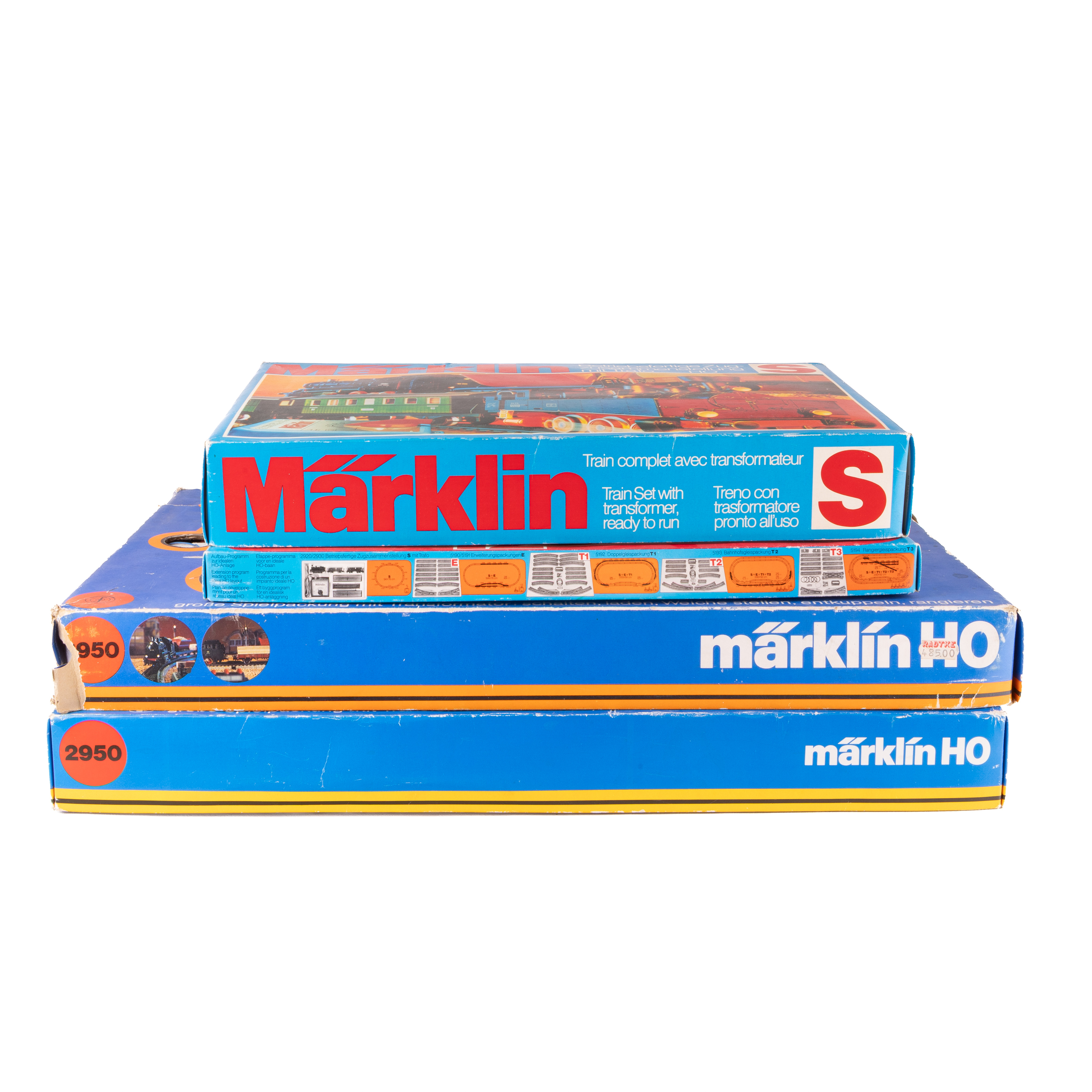 MÄRKLIN, 4 set, Tyskland, 1900-tal.