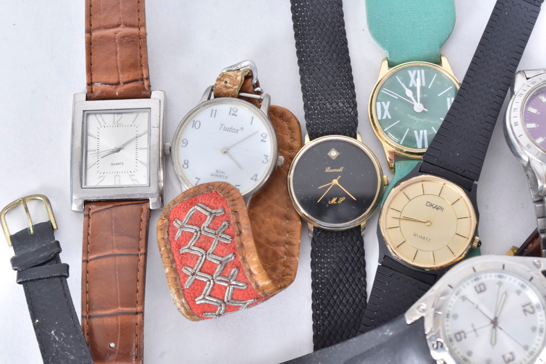 STORT PARTI ARMBANDSUR, bl a Eiger, Swatch mfl.