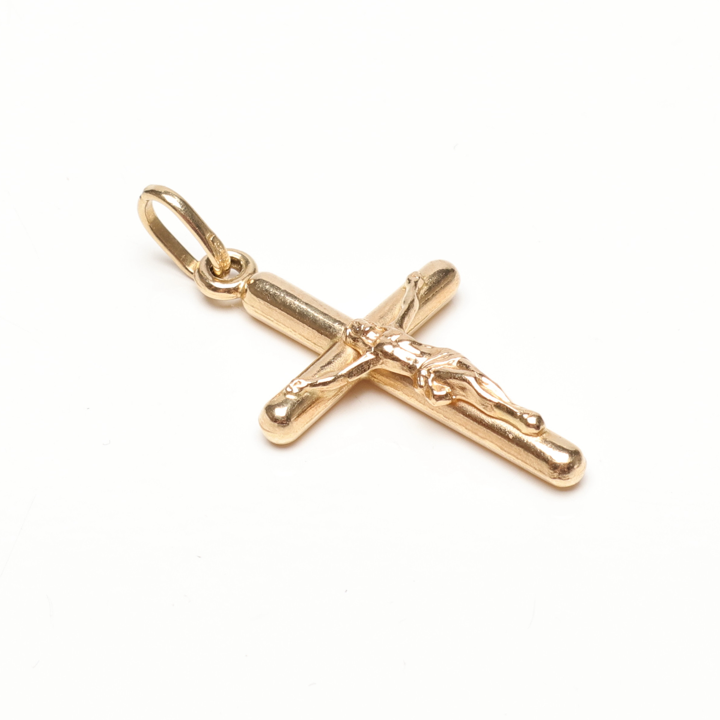 HÄNGE, "Kors", 14k, Guld, vikt cirka 1,2 gram.