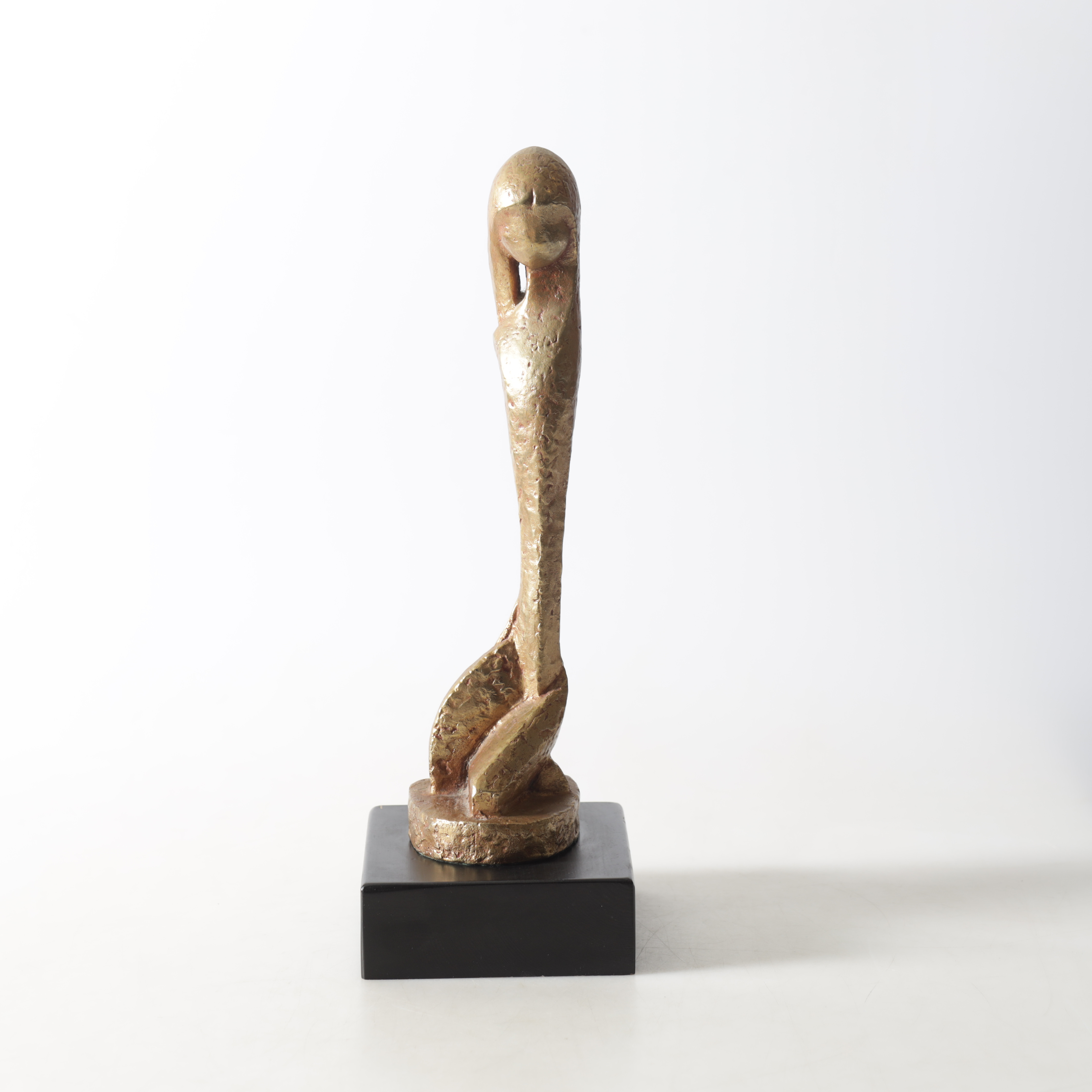 TOMAS ALMBERG. skulptur, brons, monogramsignerad.