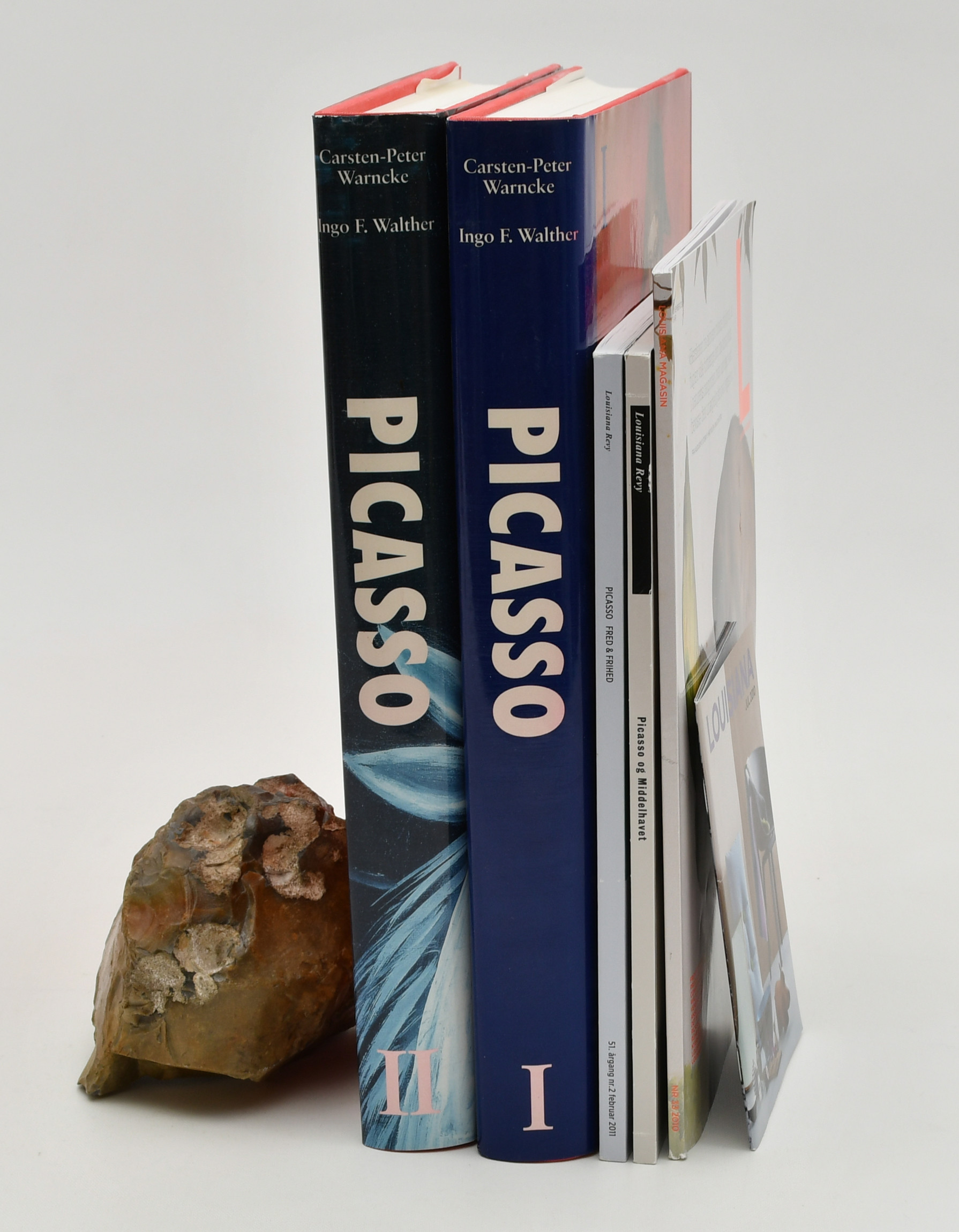 Konstböcker om Picasso. 5 volymer.