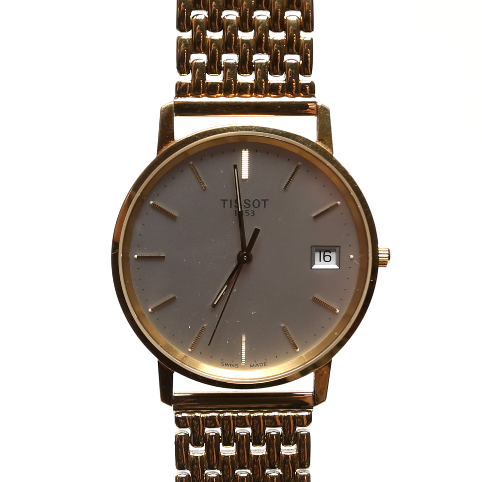 ARMBANDSUR, Tissot, 18 K, guld, armbander doublë.