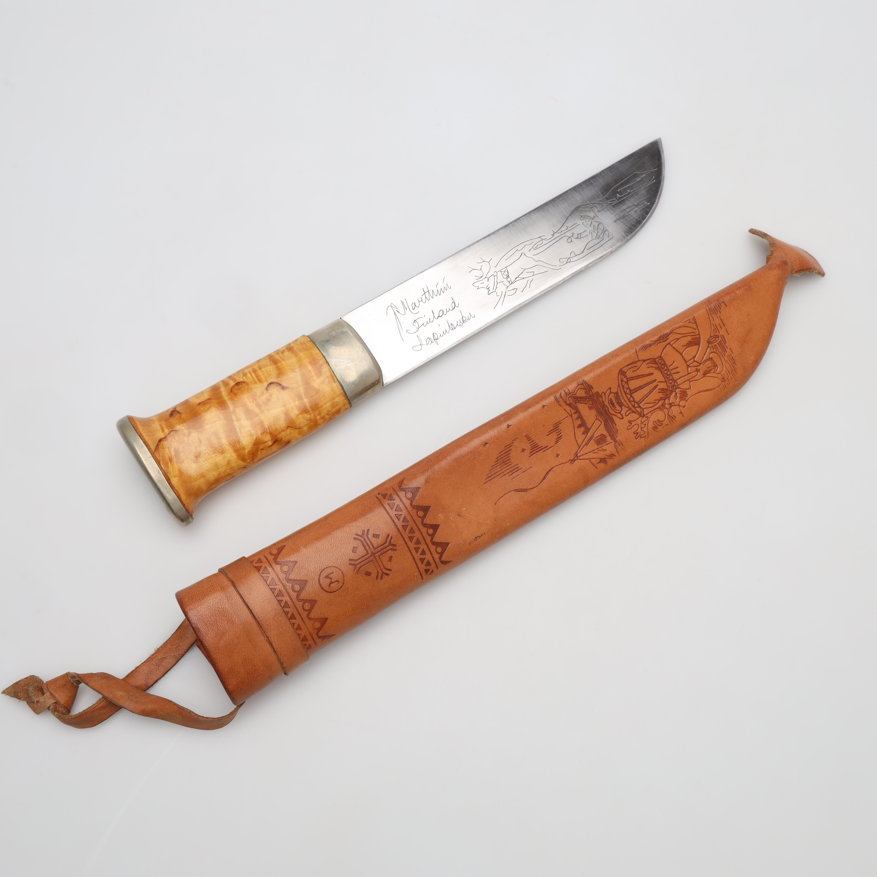 KNIV, J. Marttiini, Lapinleuku, Finland.