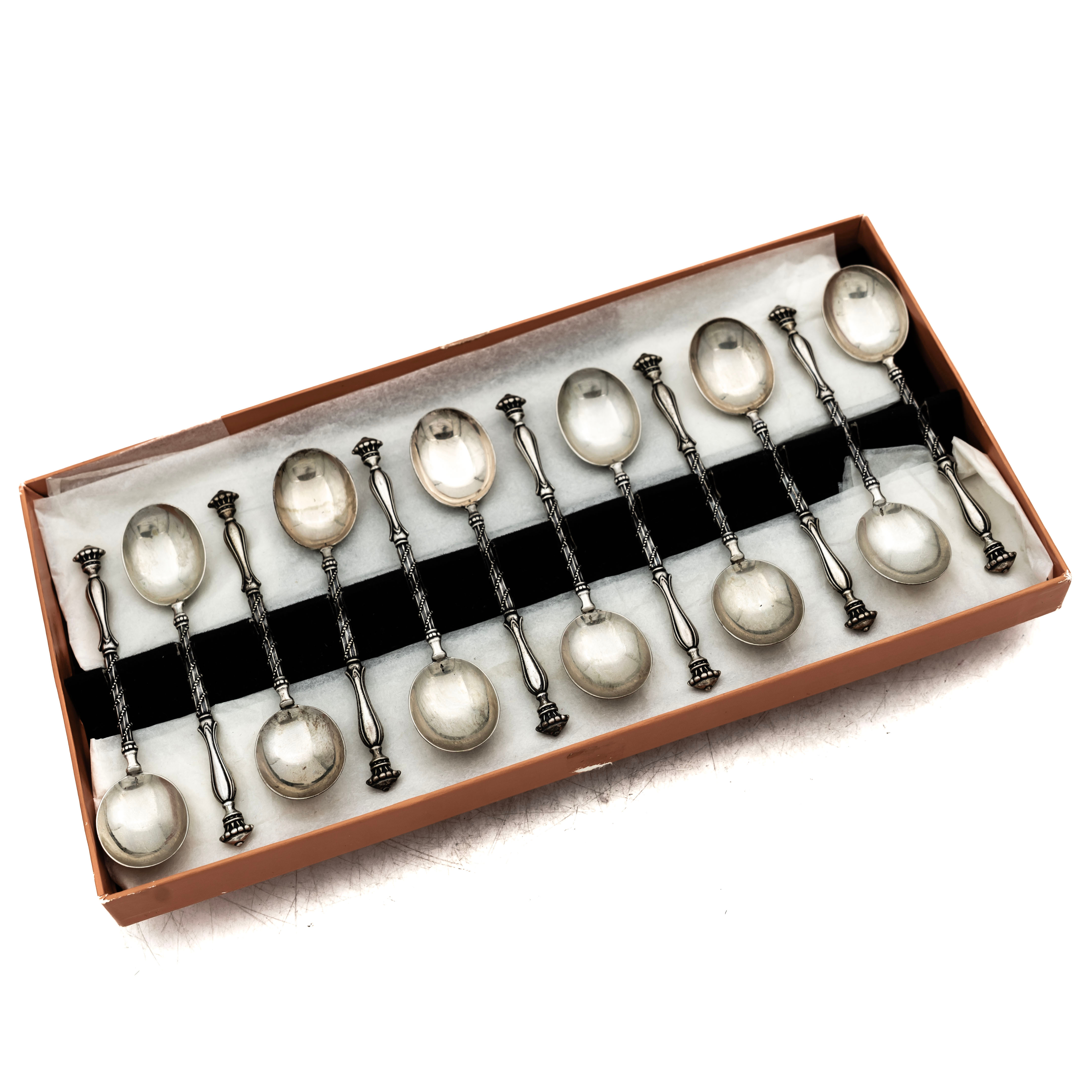 MOCCASKEDAR, 12 st, Silver, 1900-tal.