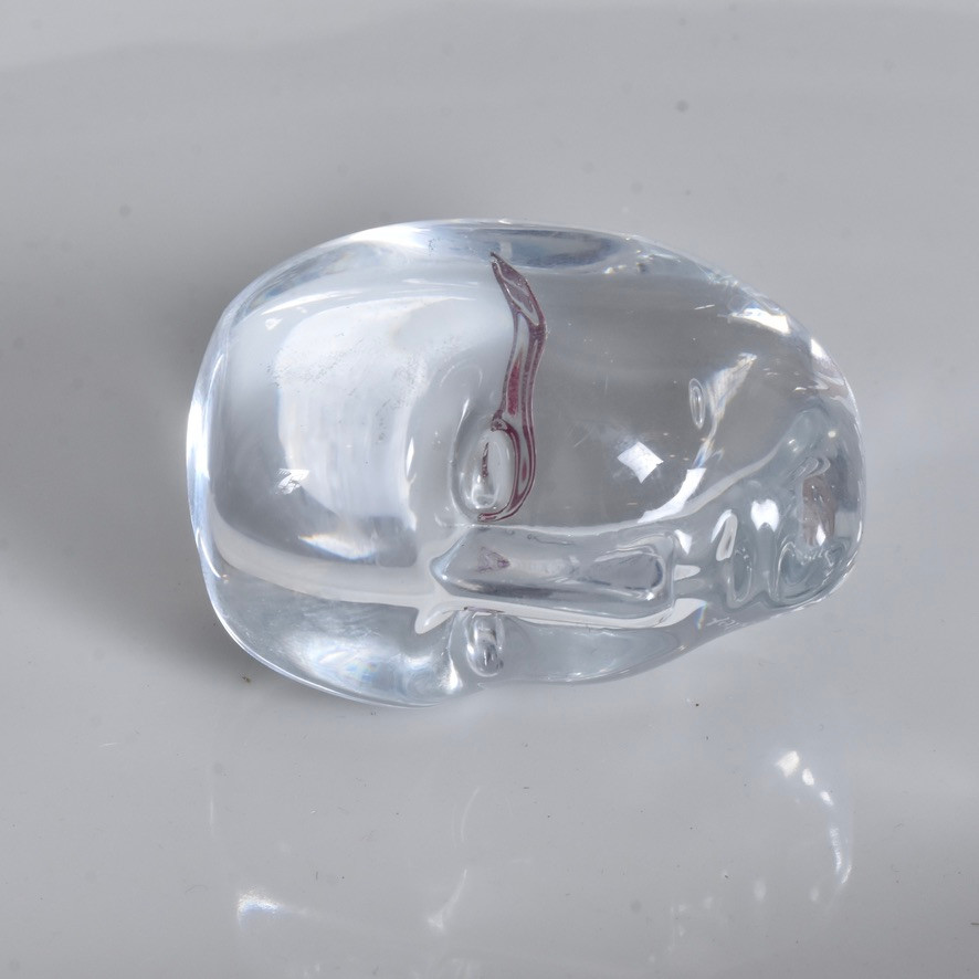 BERTIL VALLIEN. Skulptur, "Brains", konstglas, Kosta Boda.