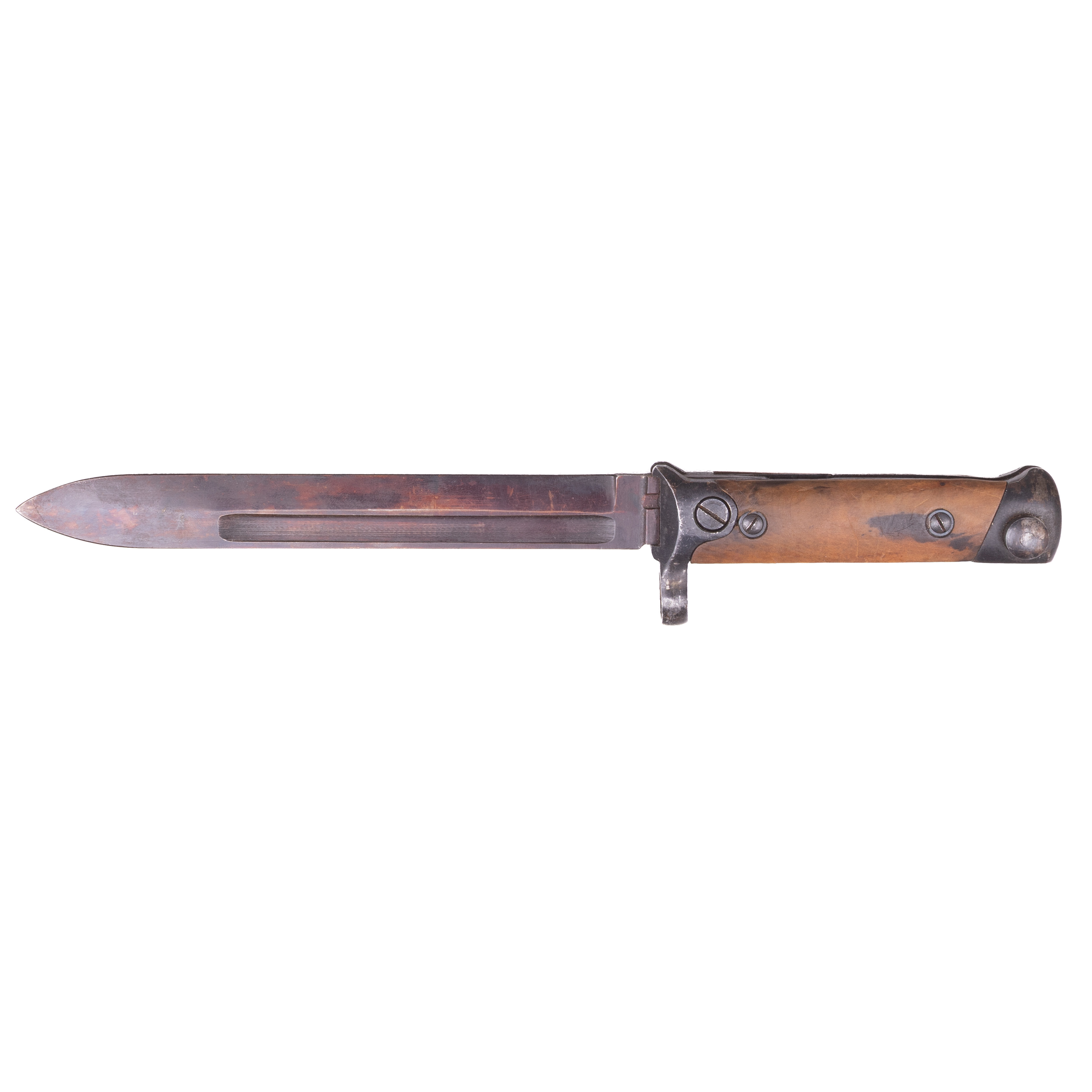 BAJONETT, m/38 Carcano, ihopfällbar, Italien, 1900-tal.