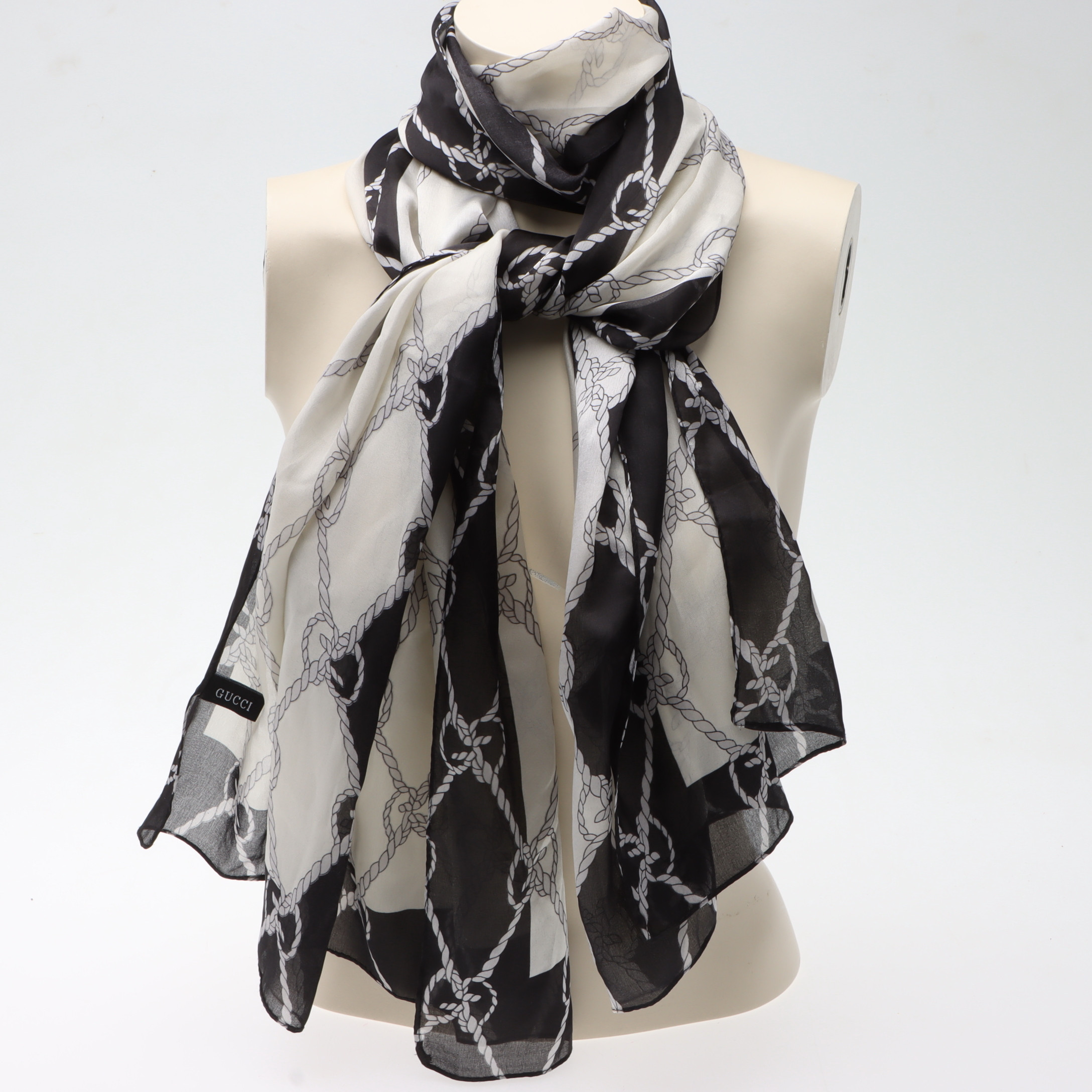SJAL/SCARF, silke, Gucci, Italien.