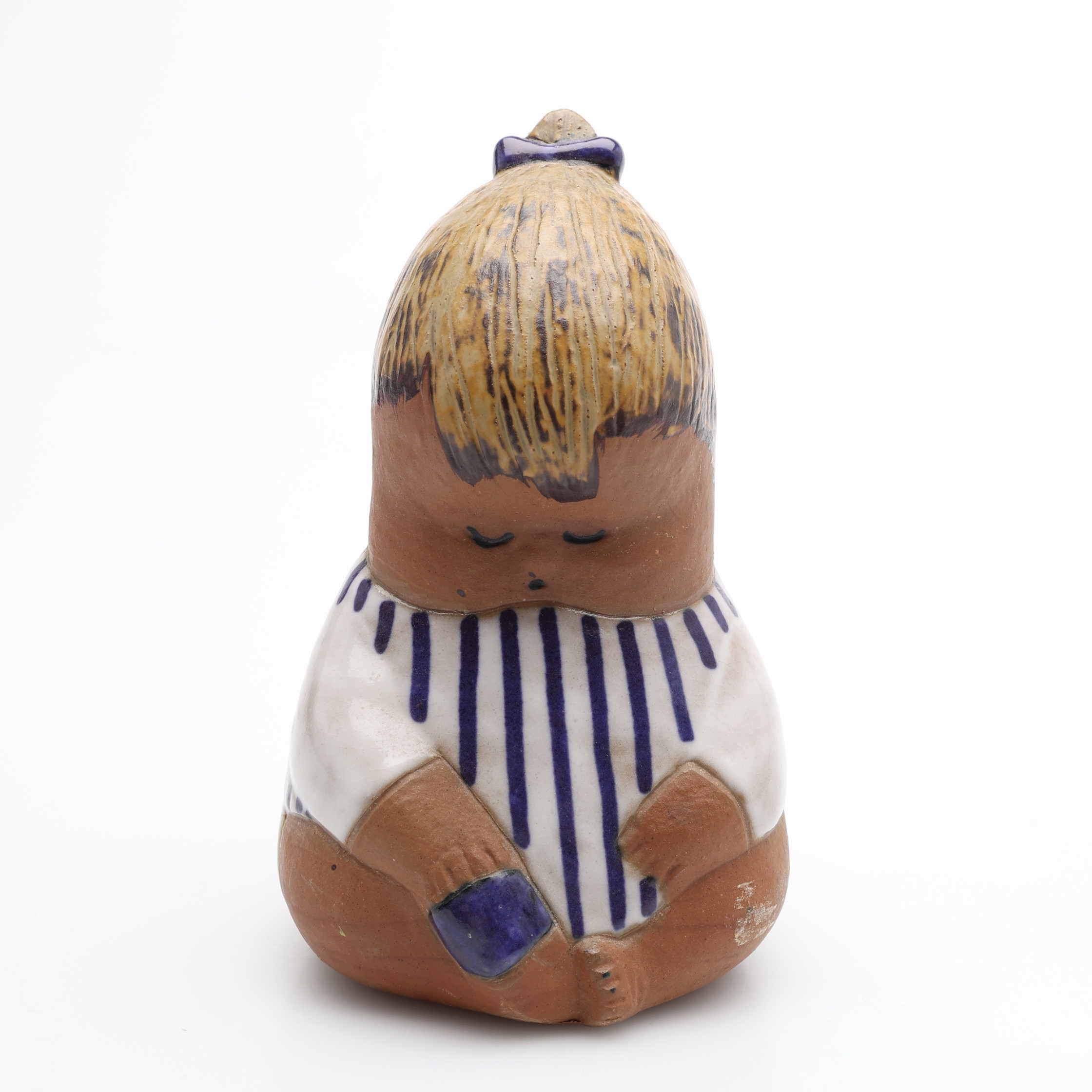 LISA LARSON. FIGUR, "JOHANNA", UR SERIEN "LARSONS UNGAR", GUSTAVSBERG.