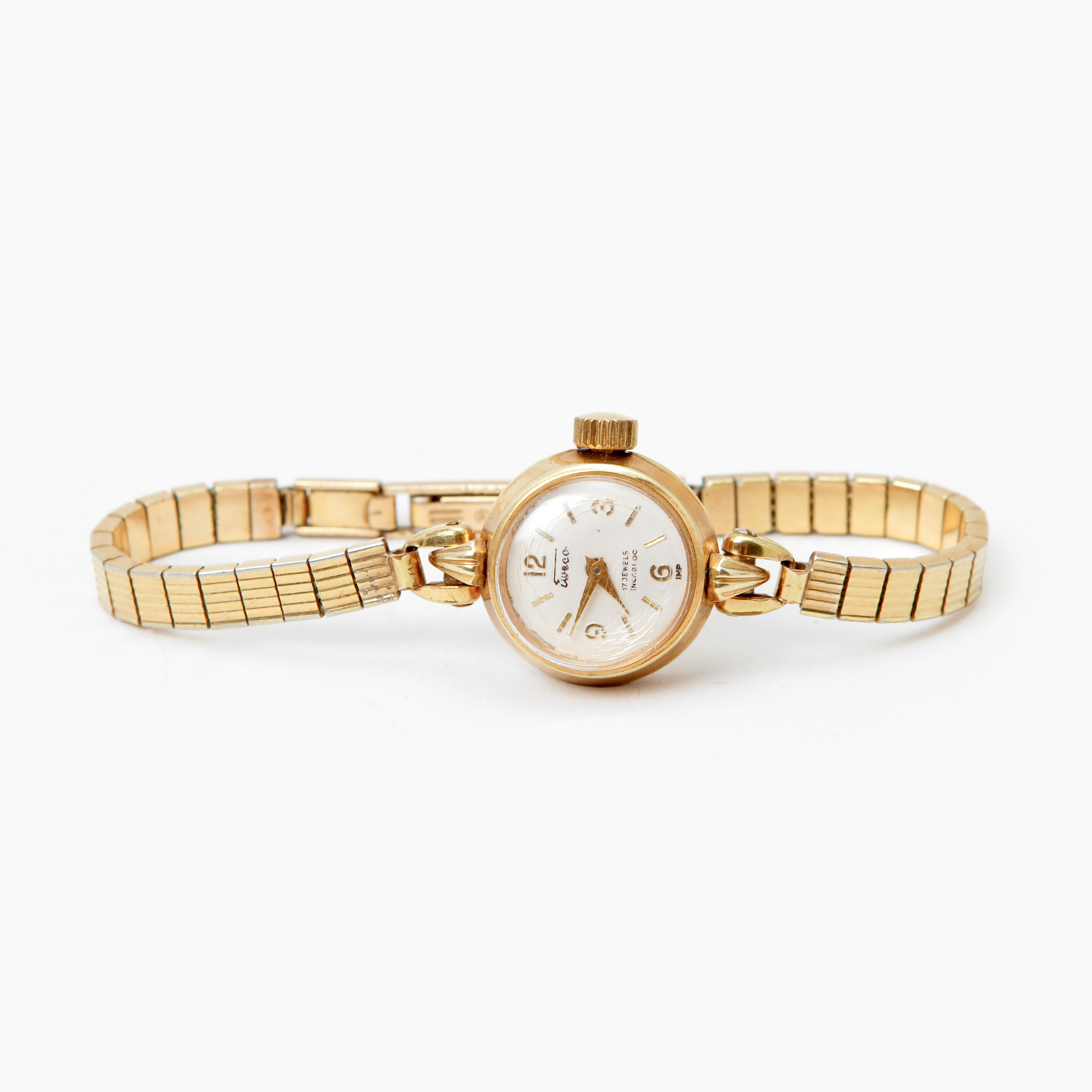 ARMBANDSUR, Eweco, boett i 14k guld. Total cirka vikt 17 gram.
