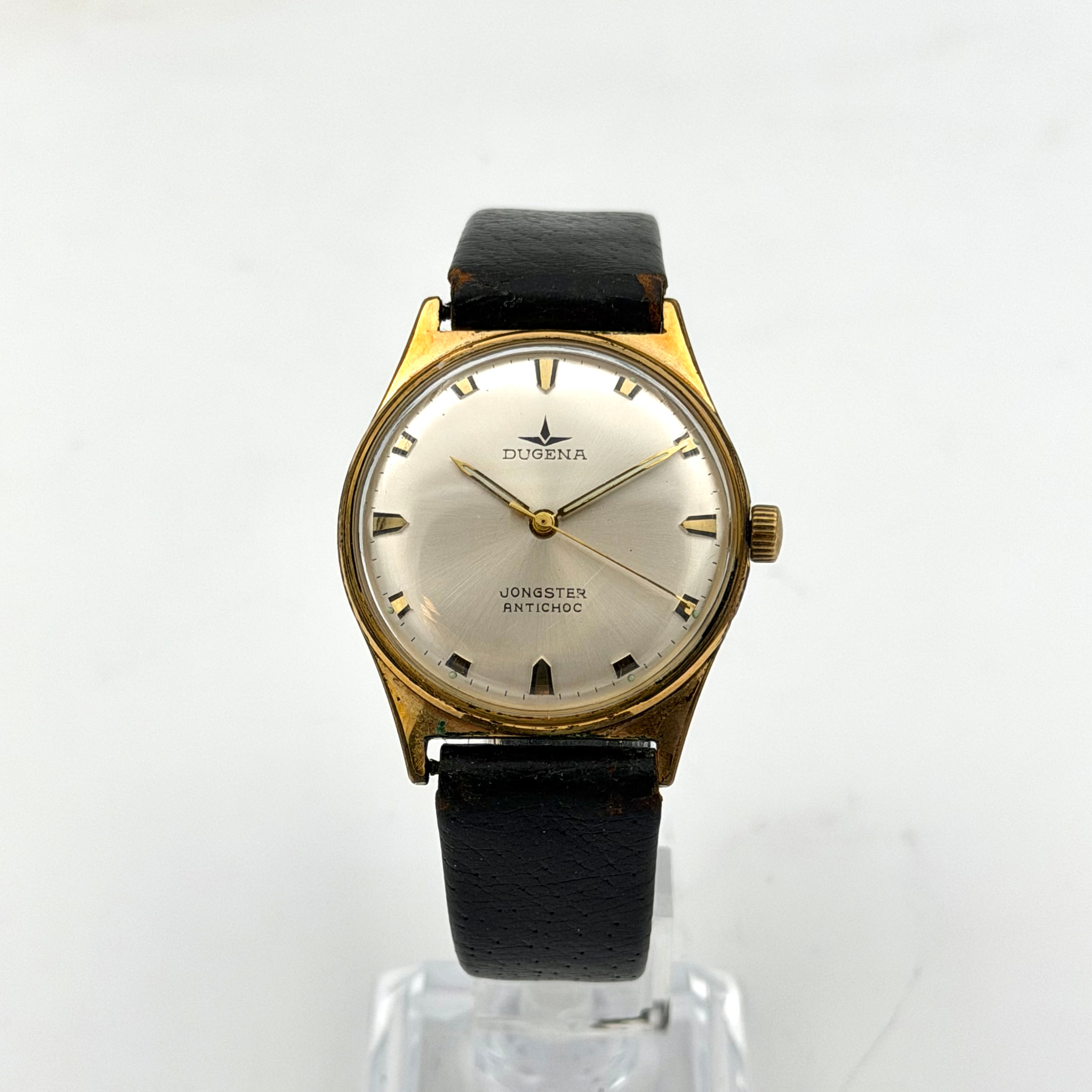 DUGENA JONGSTER, armbandsur, 1960-tal, manuell, gulddouble.