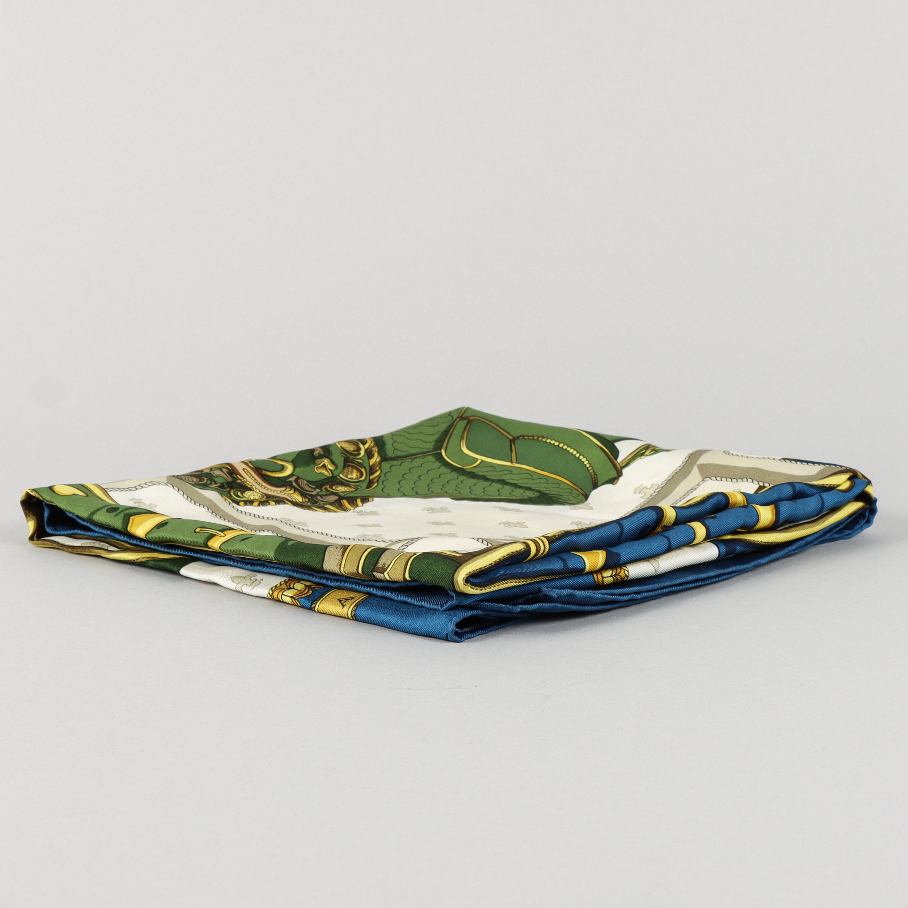 HERMÈS, "Selles a Housse", scarf.