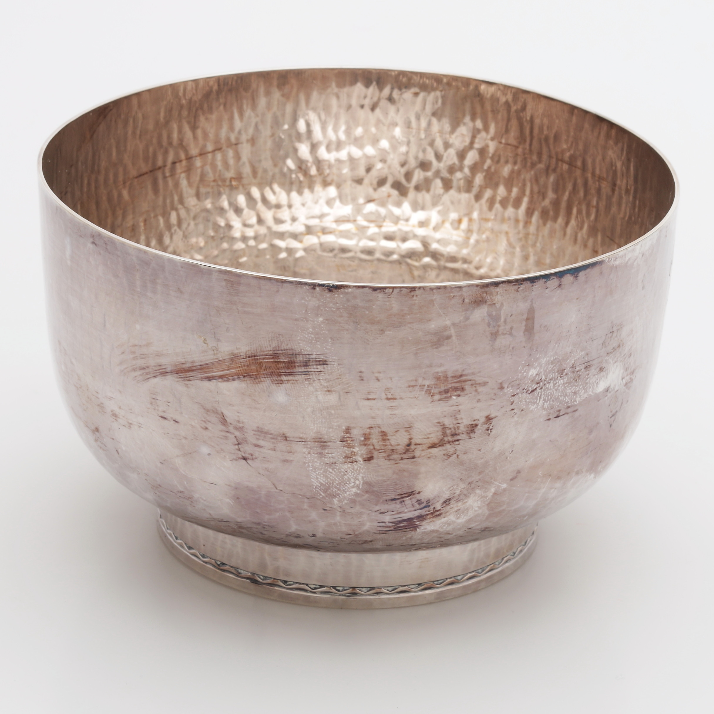 SKÅL, silver, "Sofiero", Ingrid Råström, Saltsjöbaden 1984, vikt 274 gram.