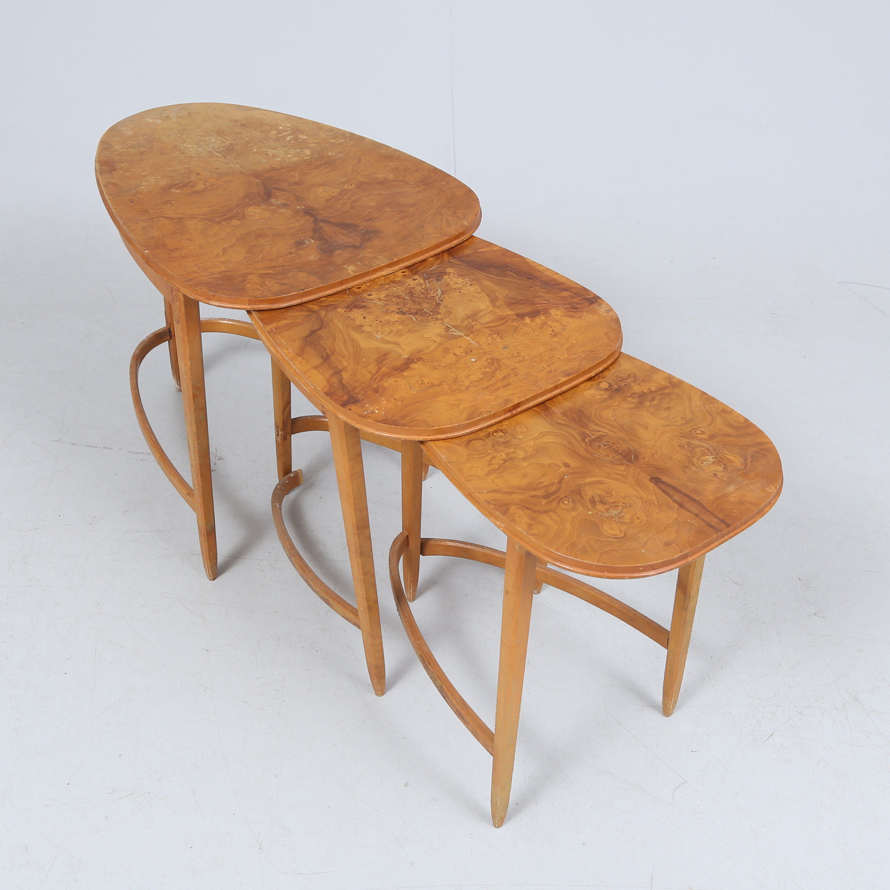 SATSBORD, 3 delar, swedish modern, Bodafors, 1900-talets första hälft.
