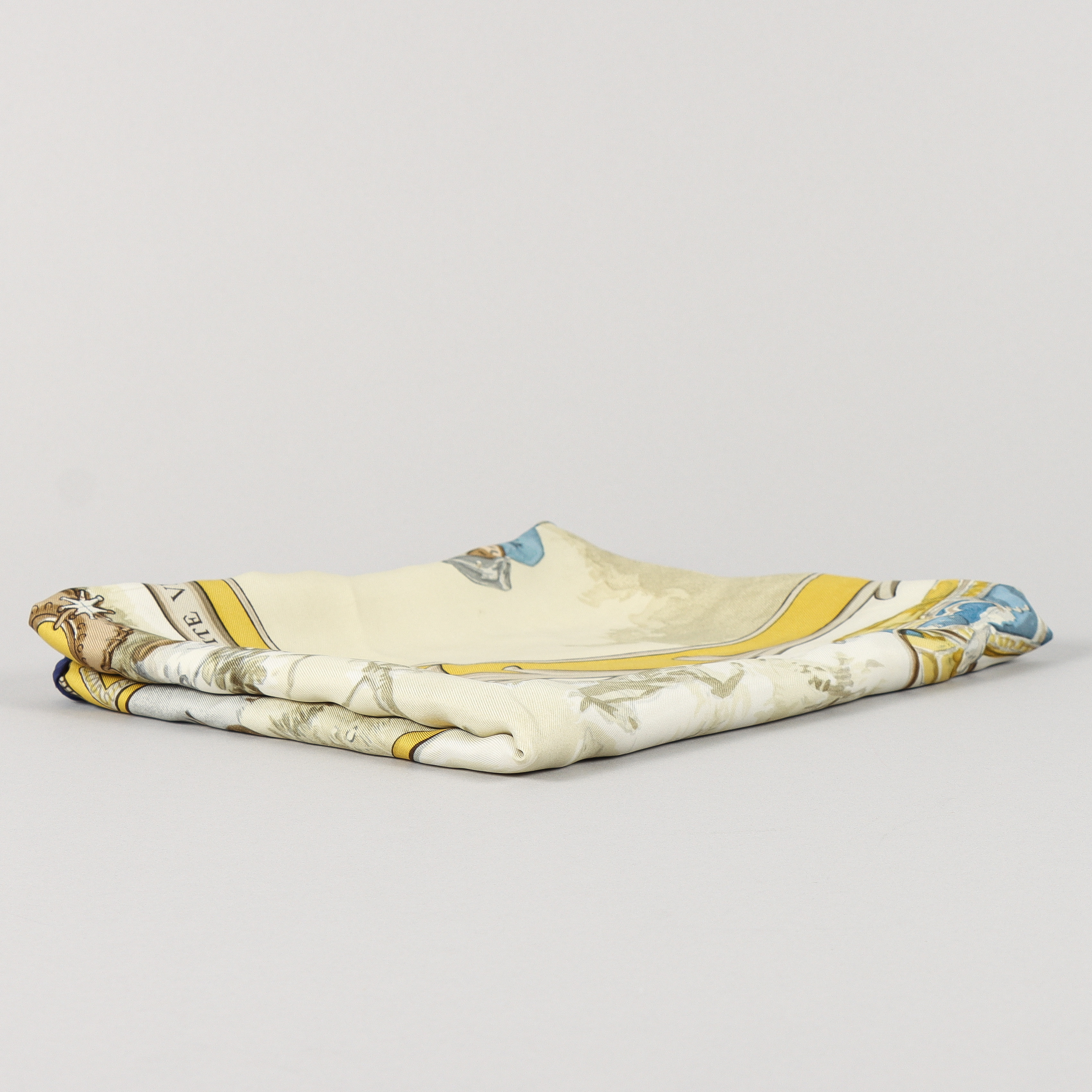 HERMÈS, "Petite Vénerie", scarf.