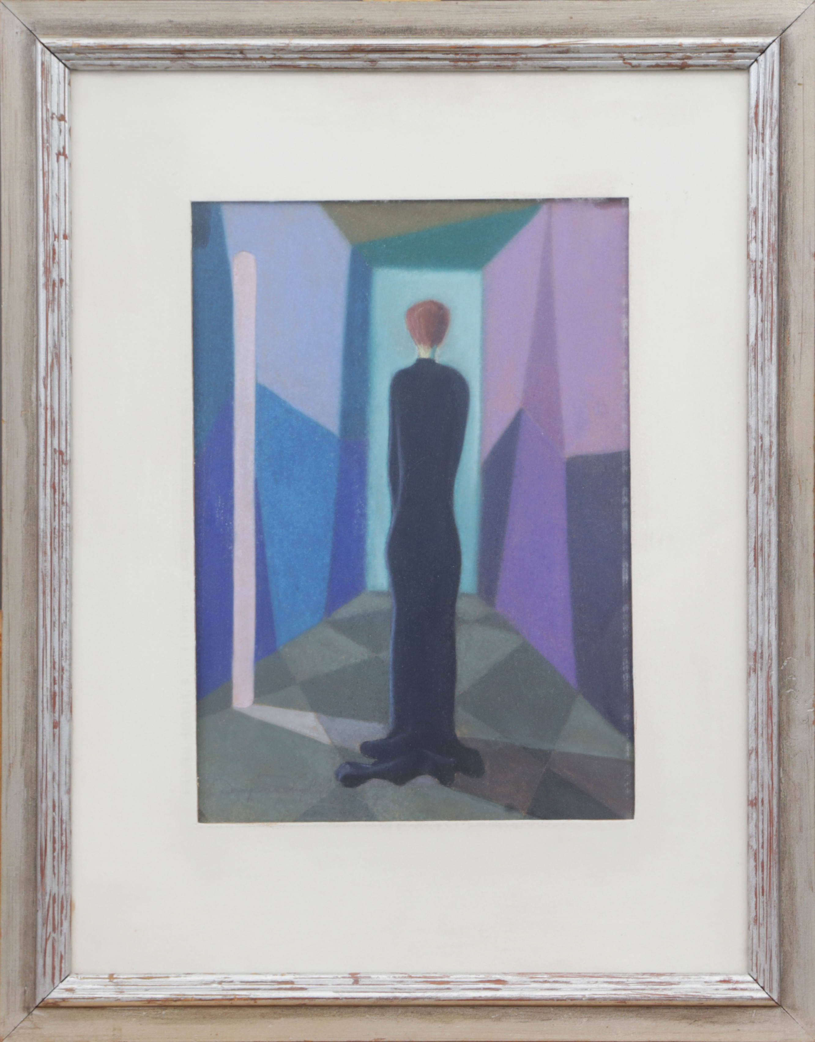 INGVAR ENGDAHL. PASTELL, på papper, signerad, 1949.
