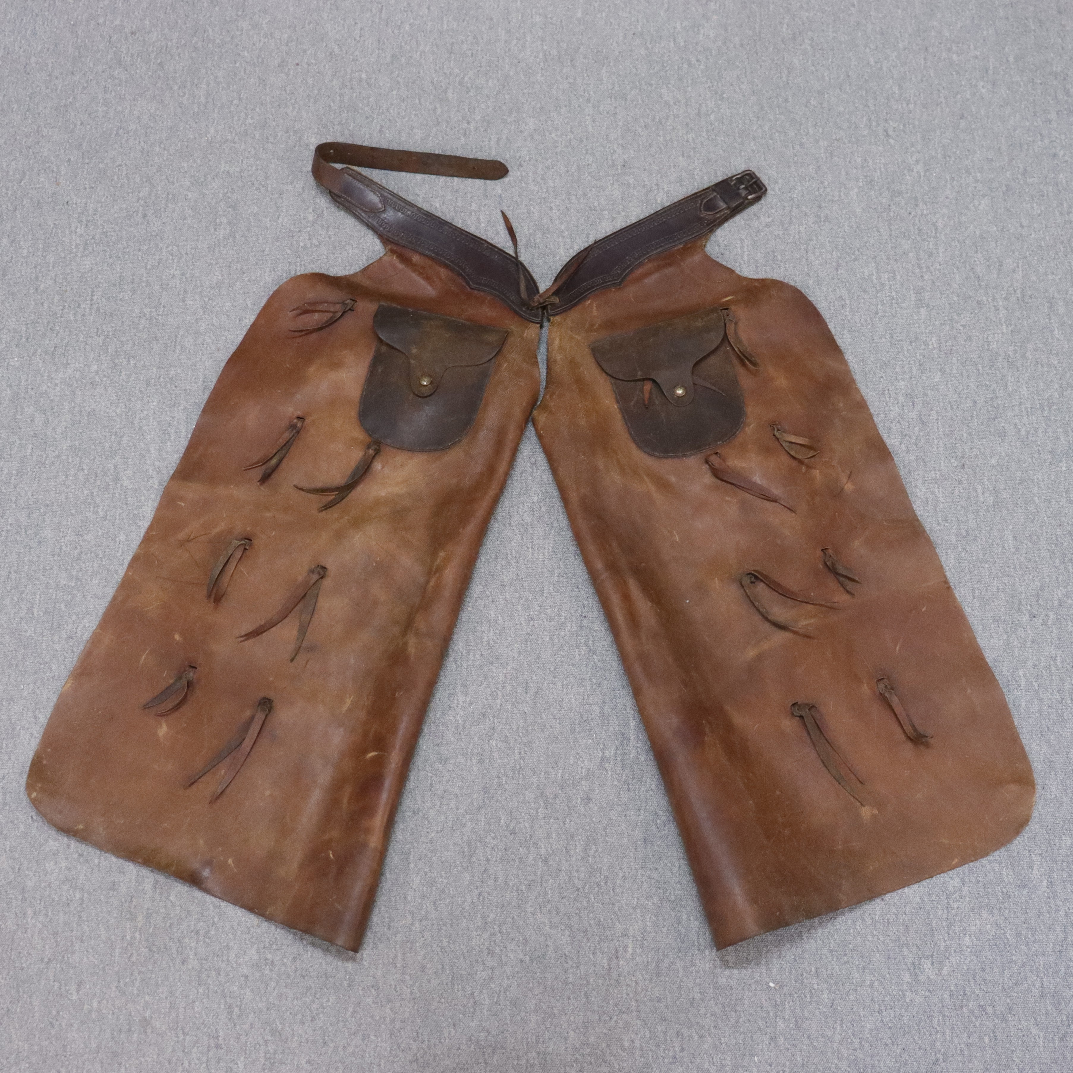 C.P. SHIPLEY, cowboy -/western chaps, Kansas City, USA, 1900-tal.