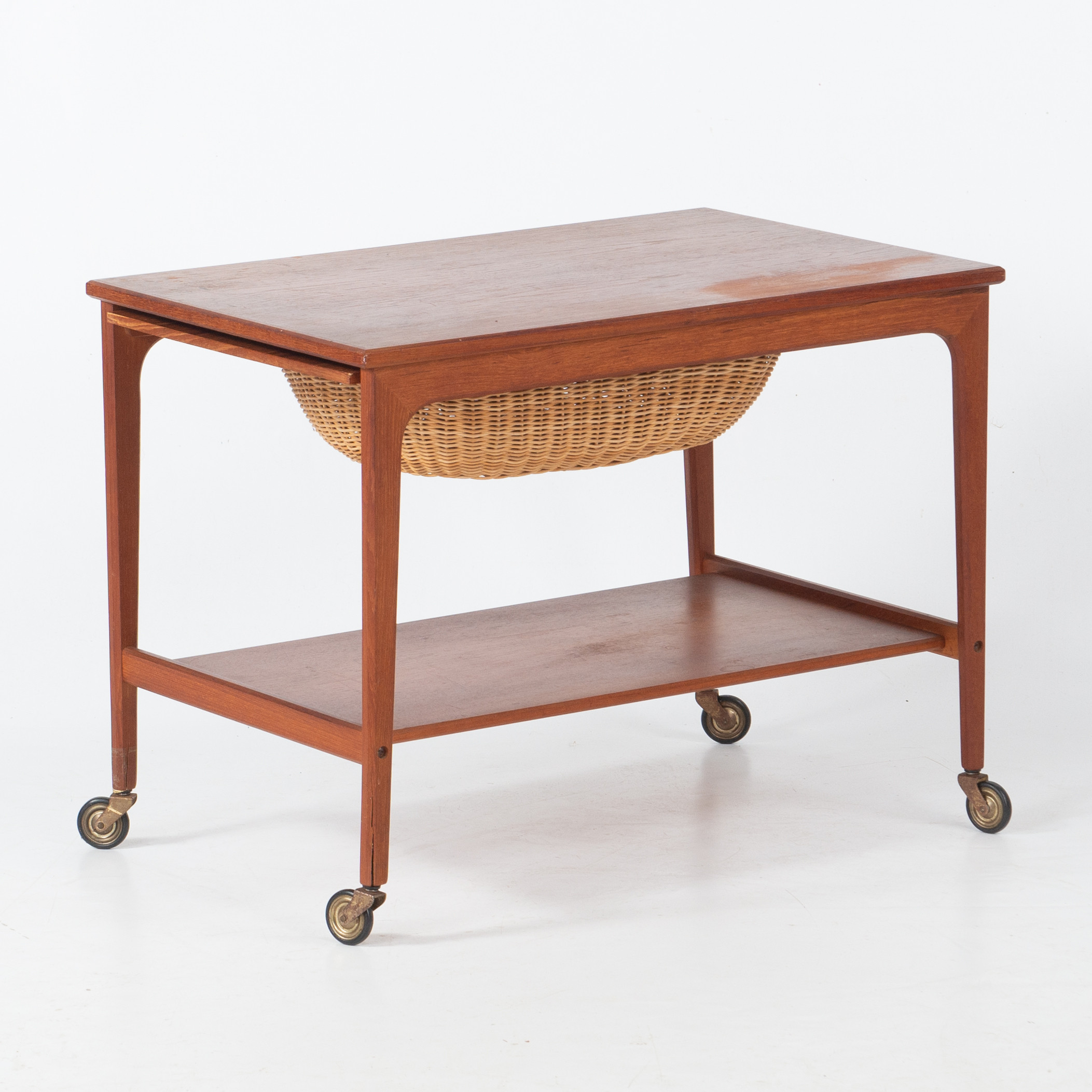 SYBORD, teak och rotting, 1960-70-tal.