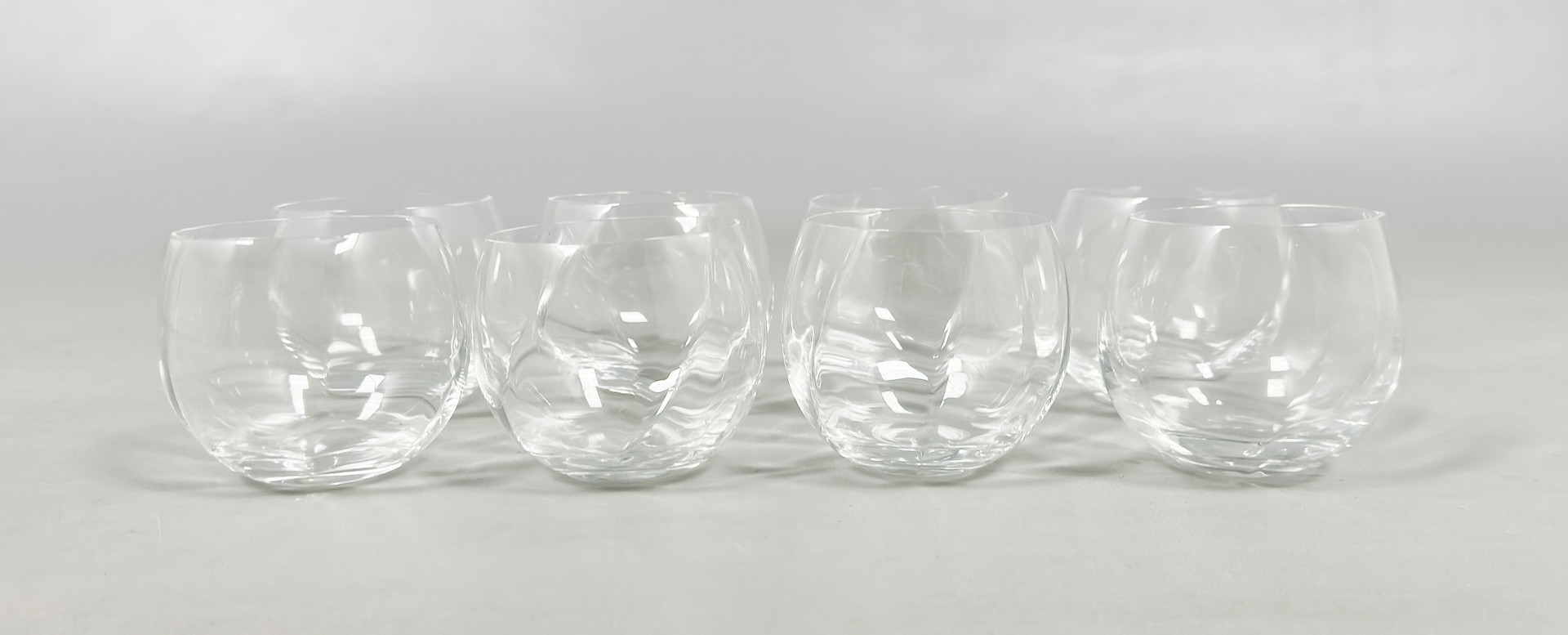 BERTIL VALLIEN. Tumblerglas, 8 st, "Chateau, Kosta Boda.