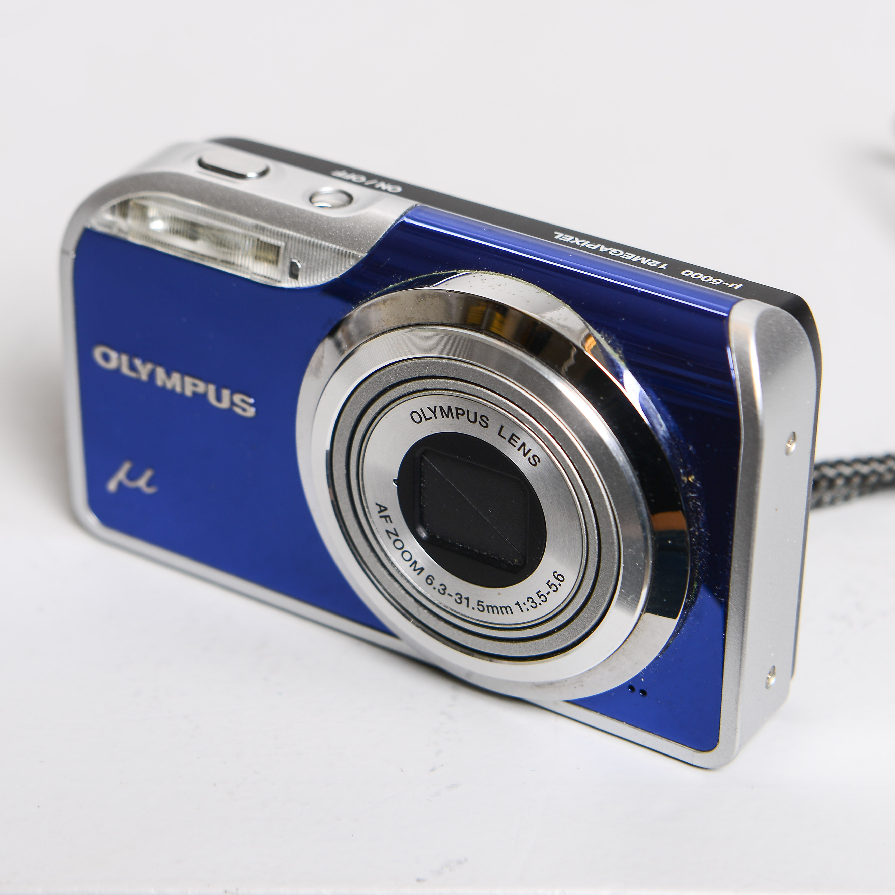 OLYMPUS, kamera, "μ-5000", Japan.