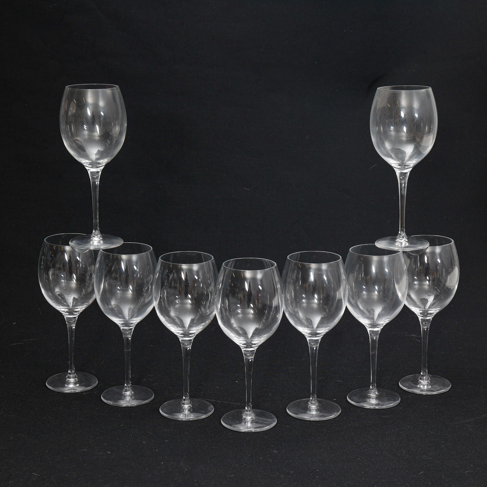 VINGLAS, 9 stycken, Alessi.
