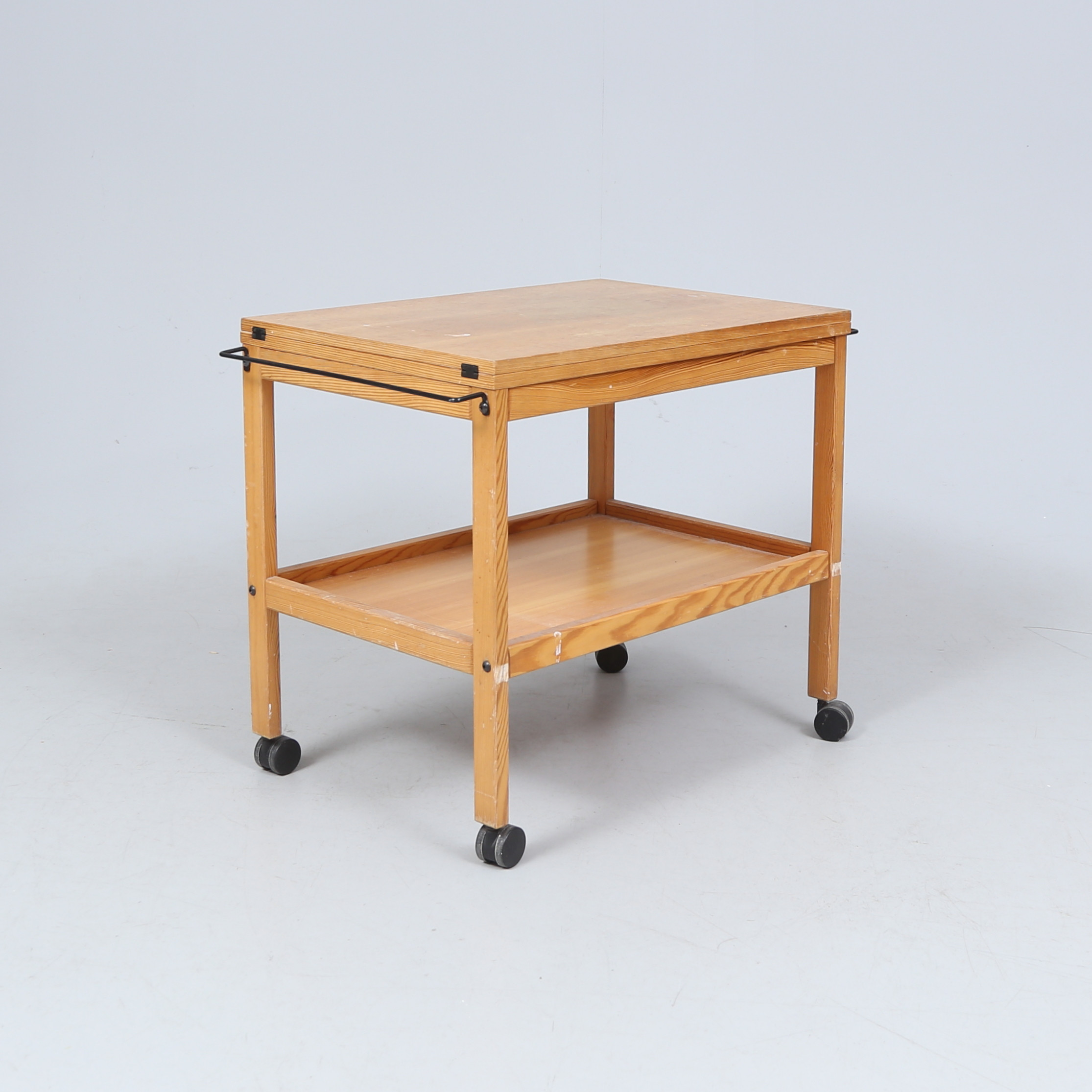 SERVERINGSVAGN, furu, möjligen IKEA, 1970-tal.
