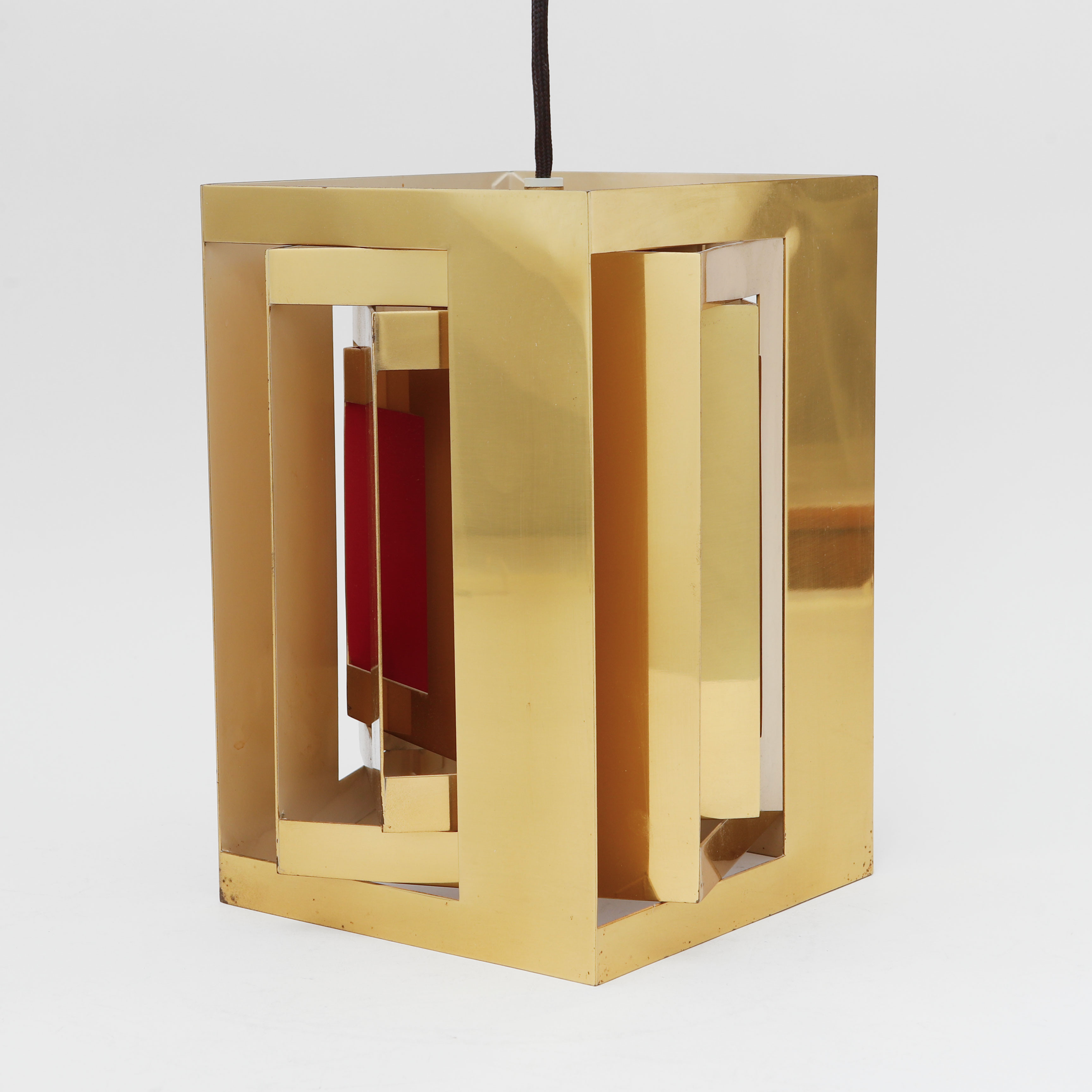 SIMON HENNINGSEN. Taklampa, "Casablanca", Lyfa.