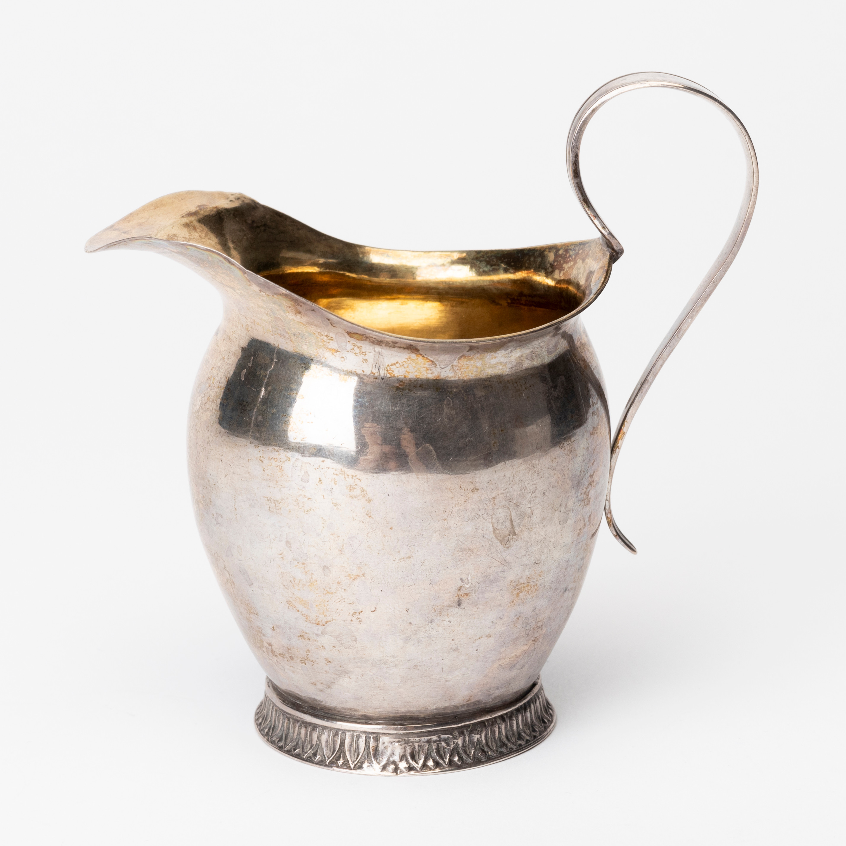 CARL WILHELM TROSELIUS. Kanna, silver, Stockholm, 1830.