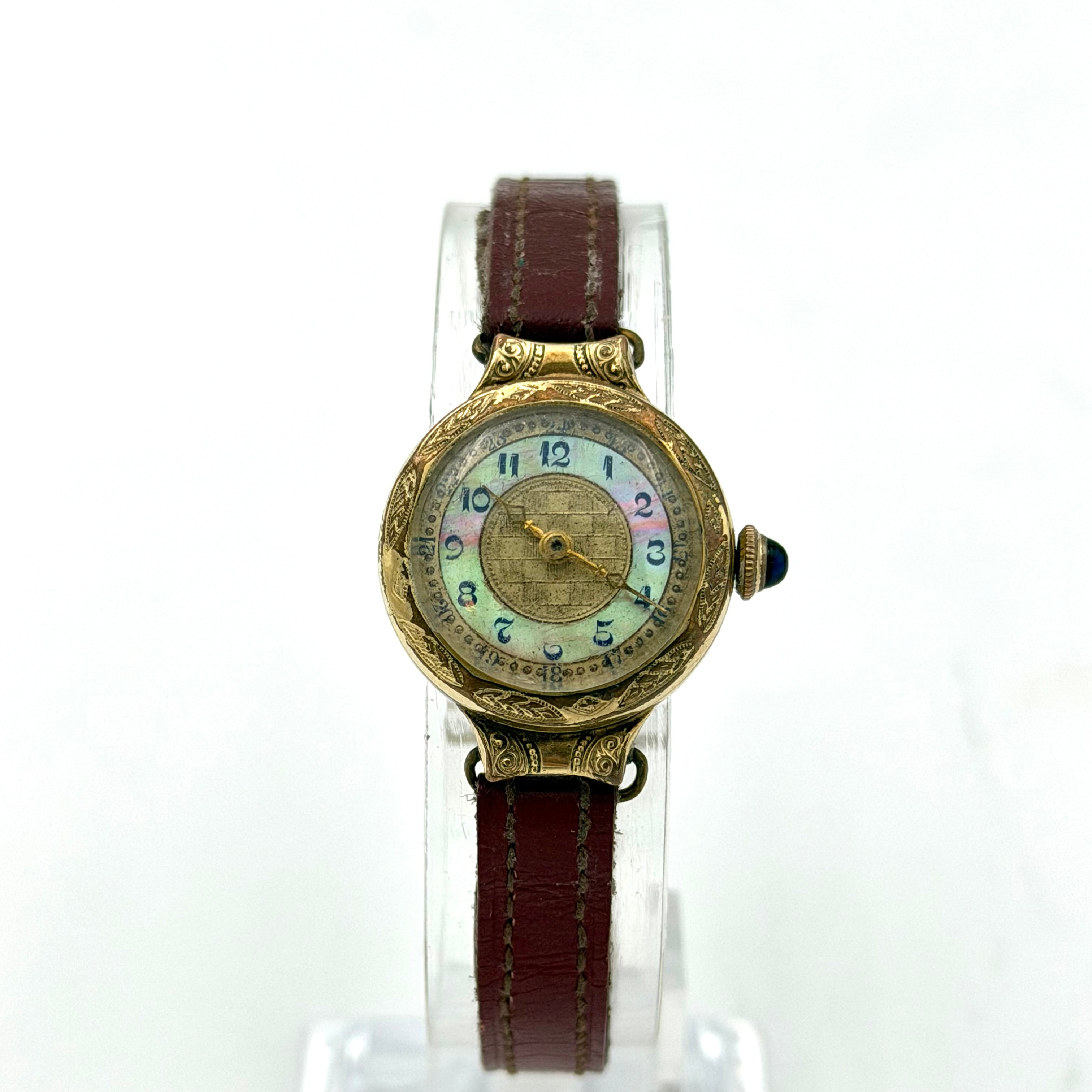 ARMBANDSUR, 1920/30-tal, manuell, gulddouble´.