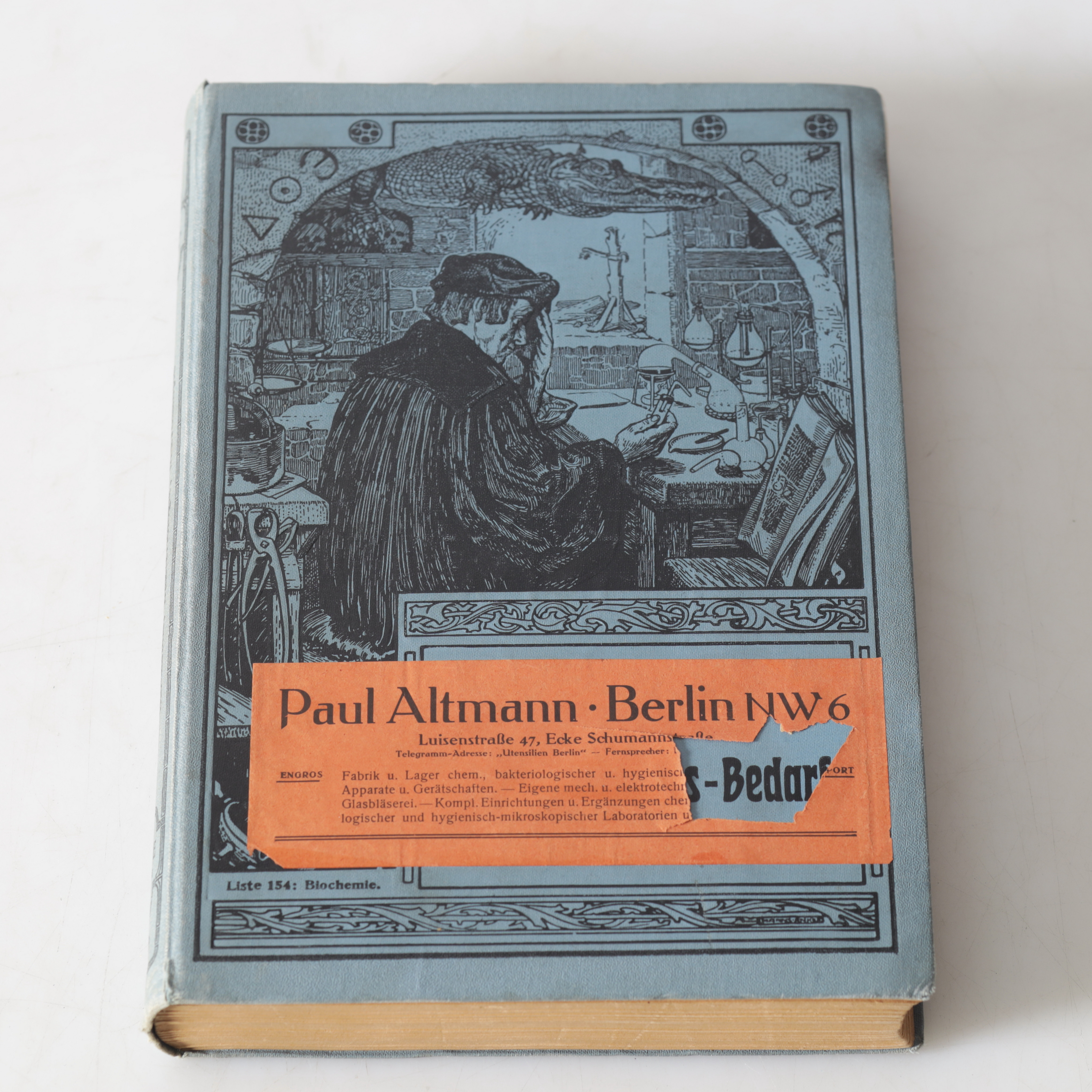 KATALOG, "Paul Altman - Berlin NW6", Otto Elsner, Berlin, 1900-talets början.