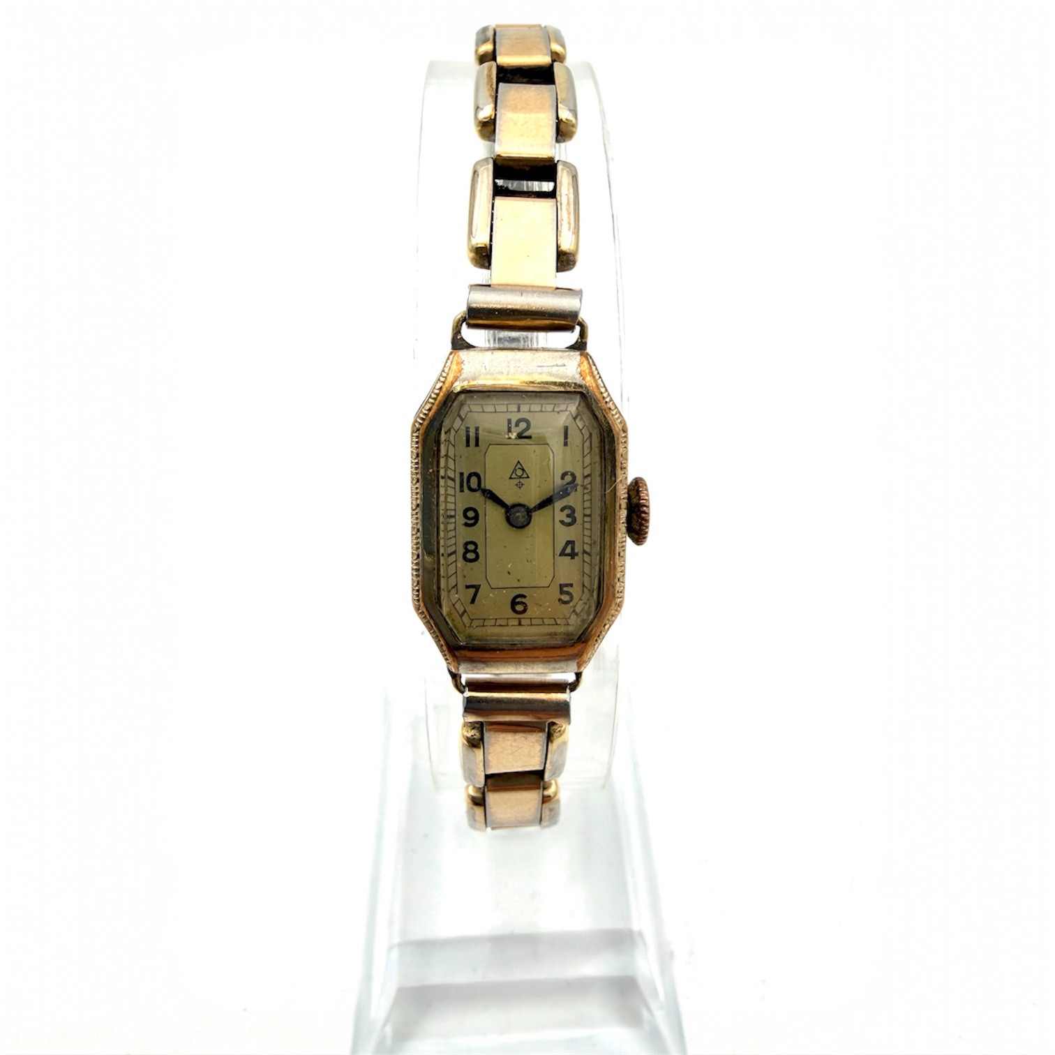 ARMBANDSUR, 1920/30-tal, art deco, manuell.