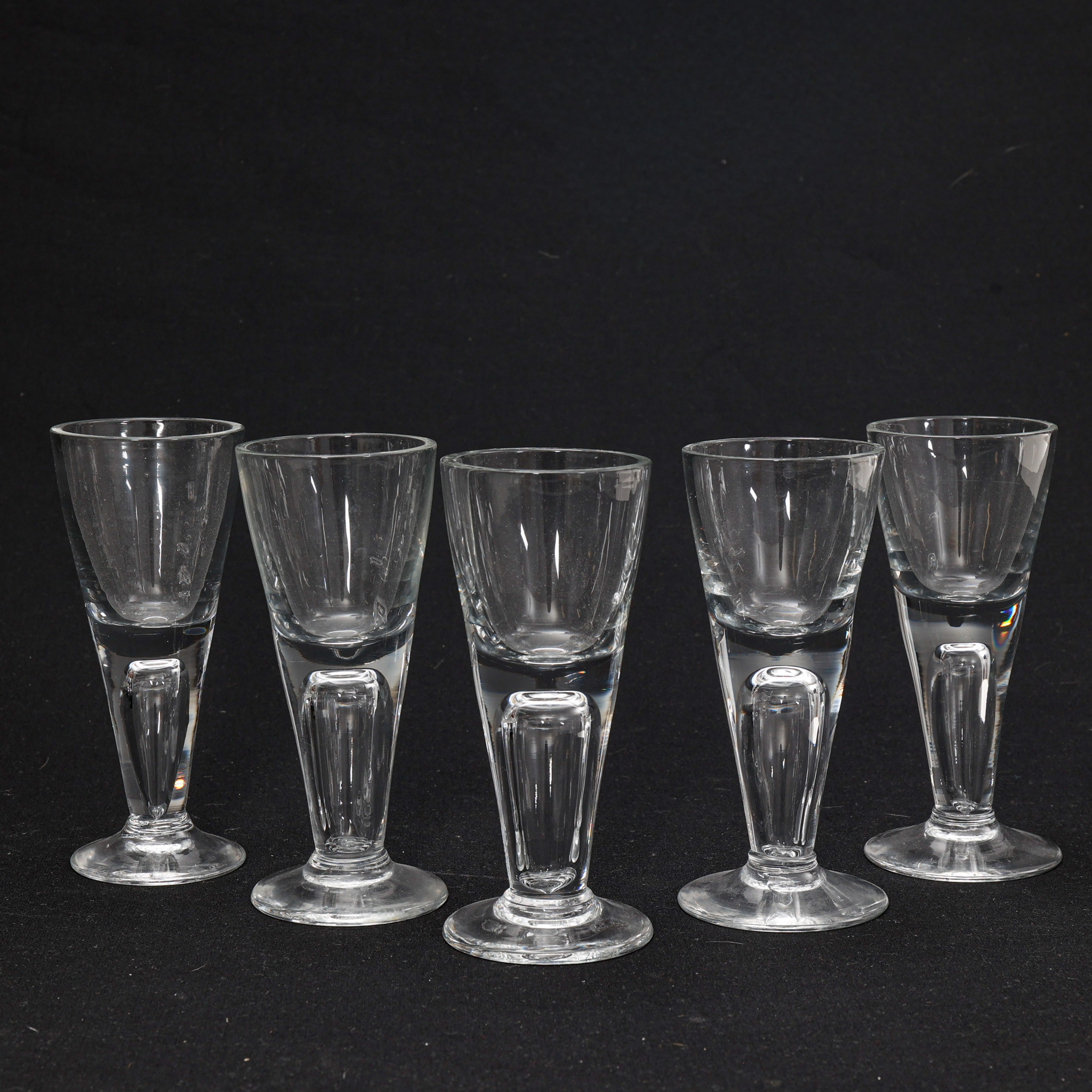 glas, 5 stycken, Rejmyre.