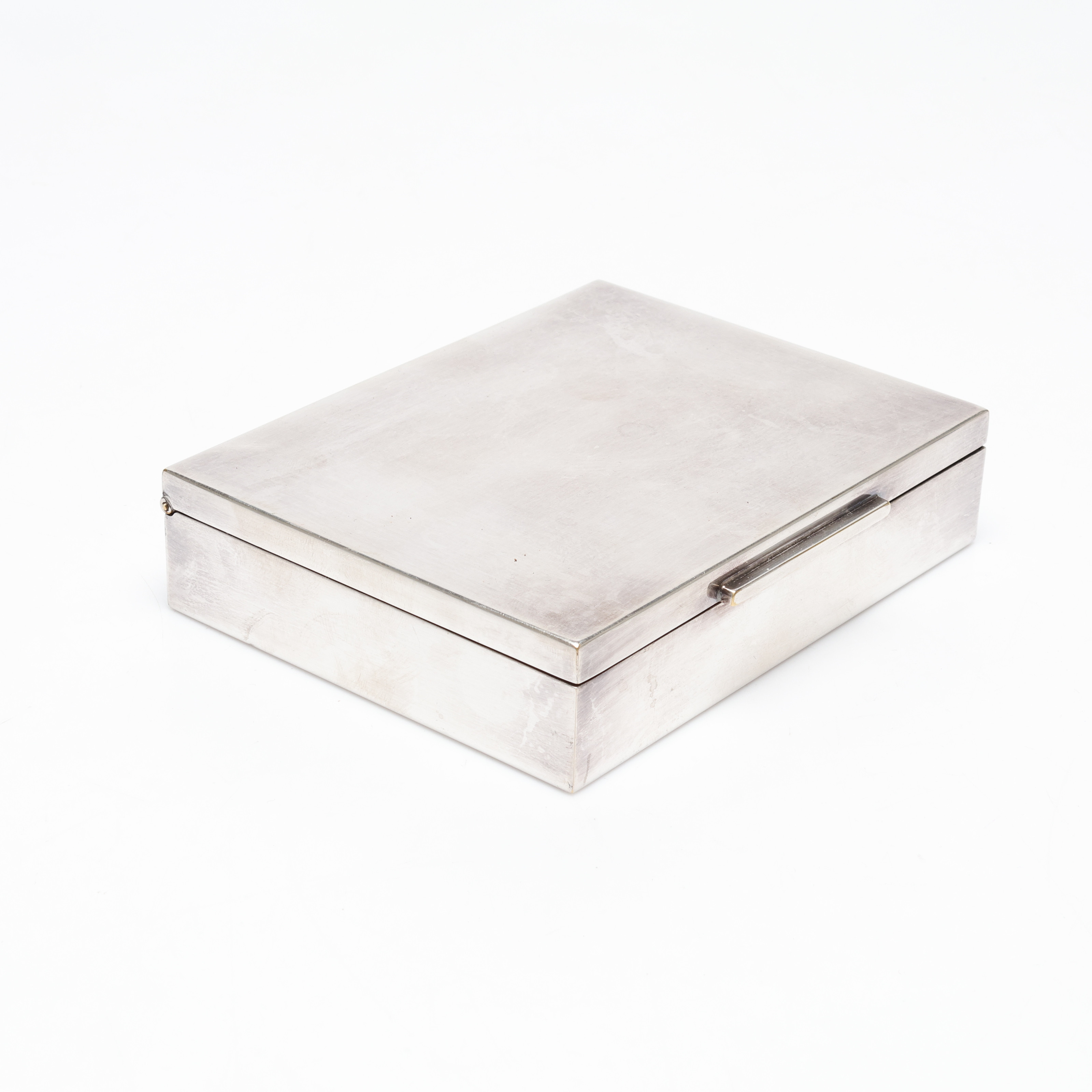 ETUI, nysilver, art deco-stil, 1900-tal.