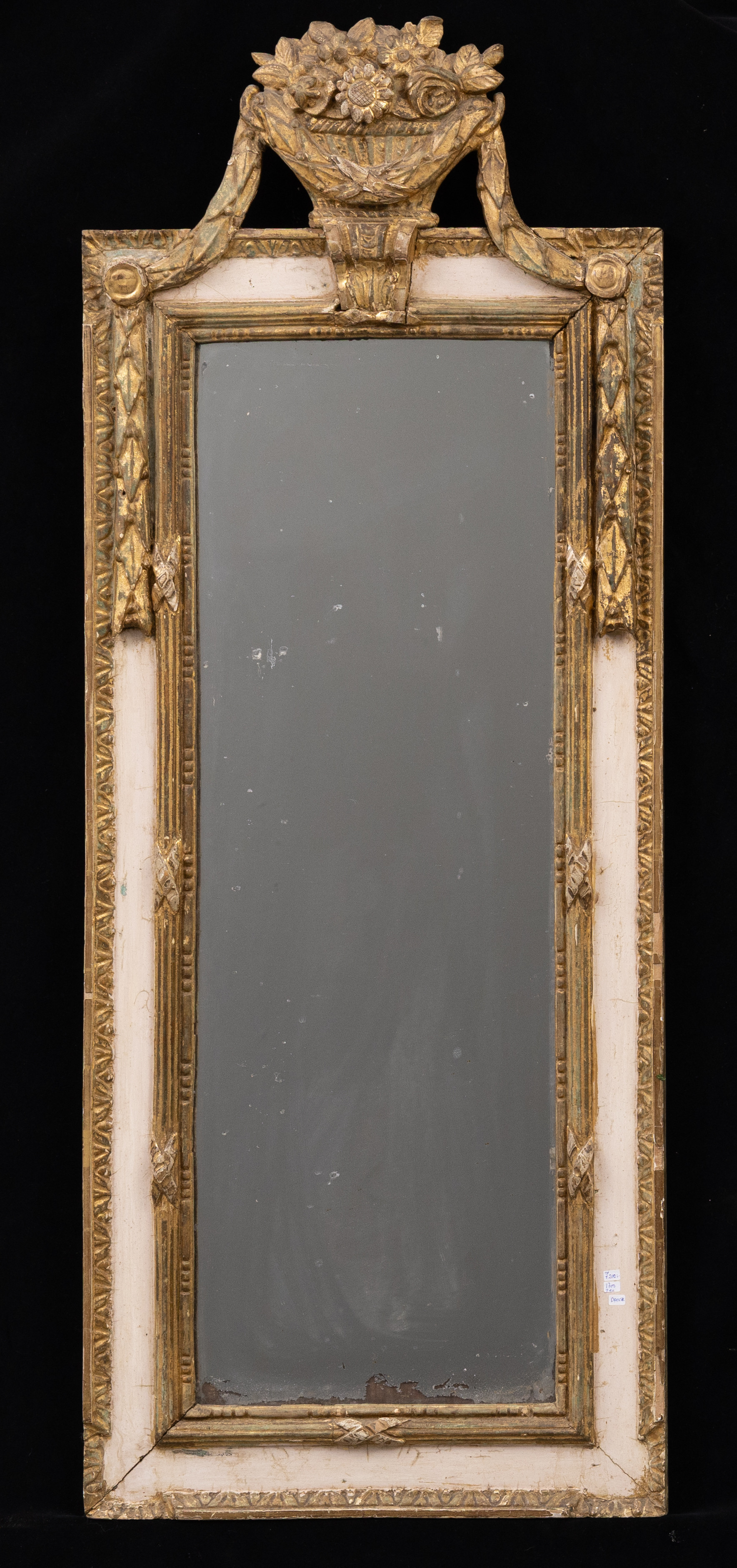 SPEGEL, sengustaviansk, omkring 1800.