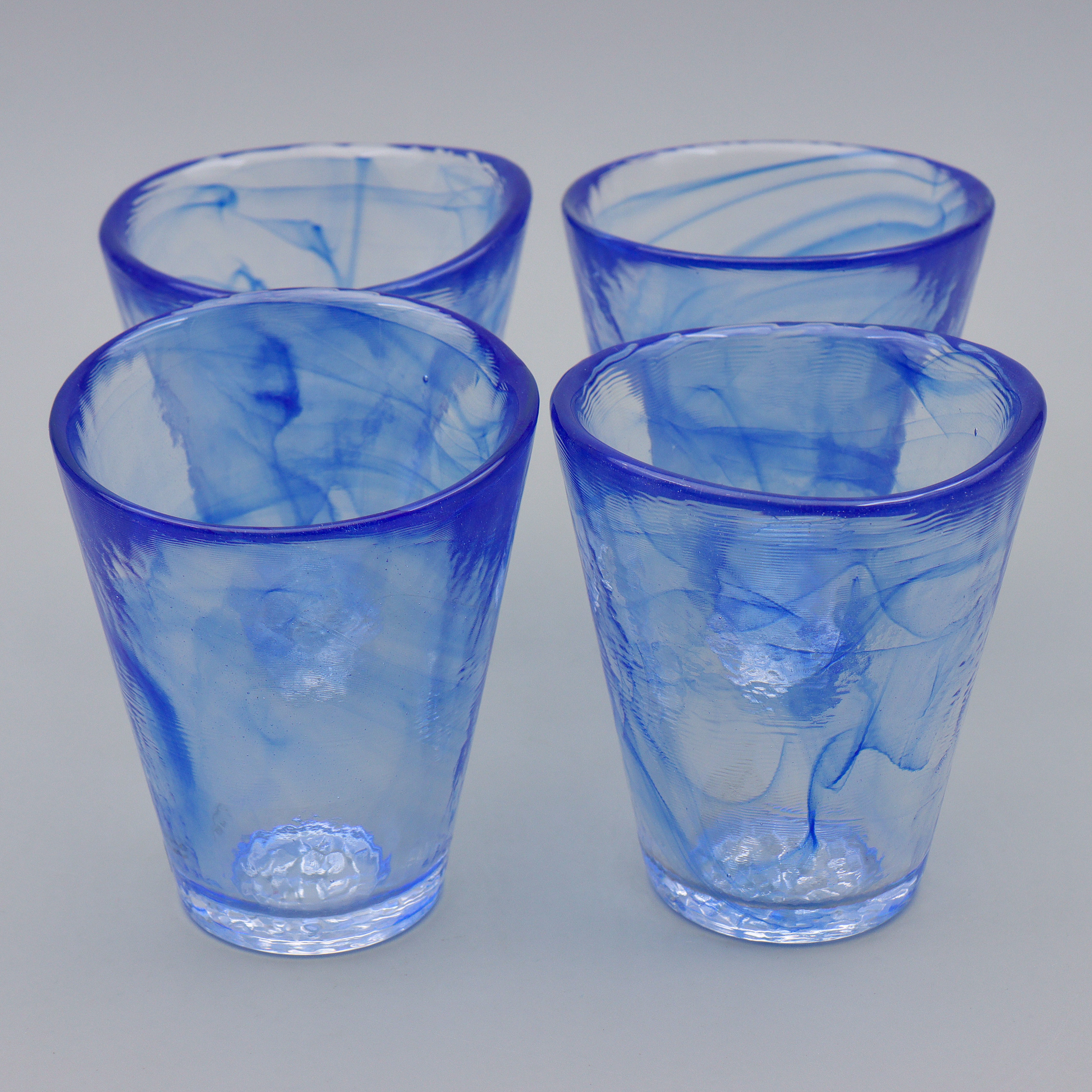 ULRICA HYDMAN-VALLIEN. 4 GLAS "MINE" KOSTA BODA.
