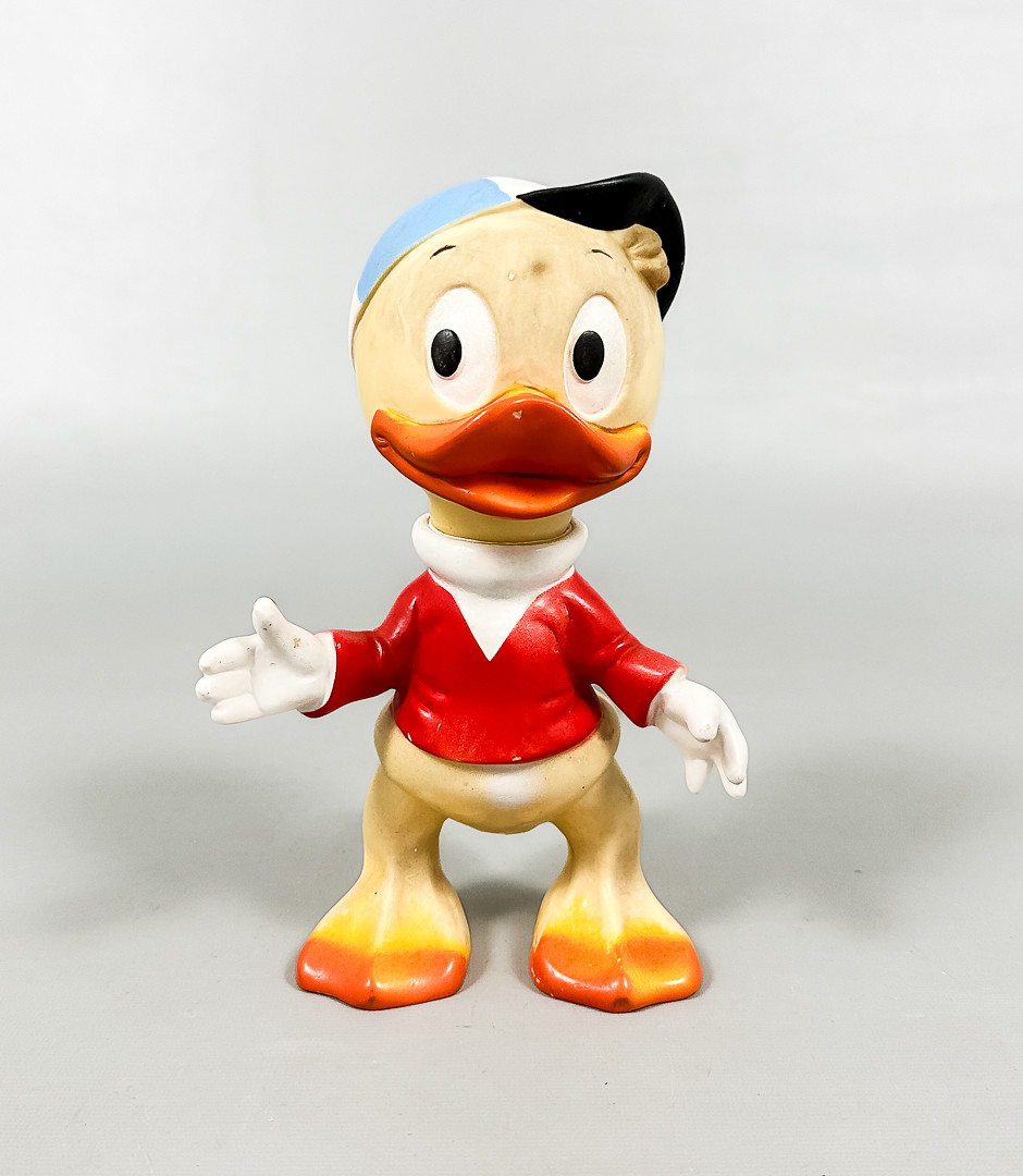 WALT DISNEY, docka, "Huey", gummi, Walt Disney Production, 1962.