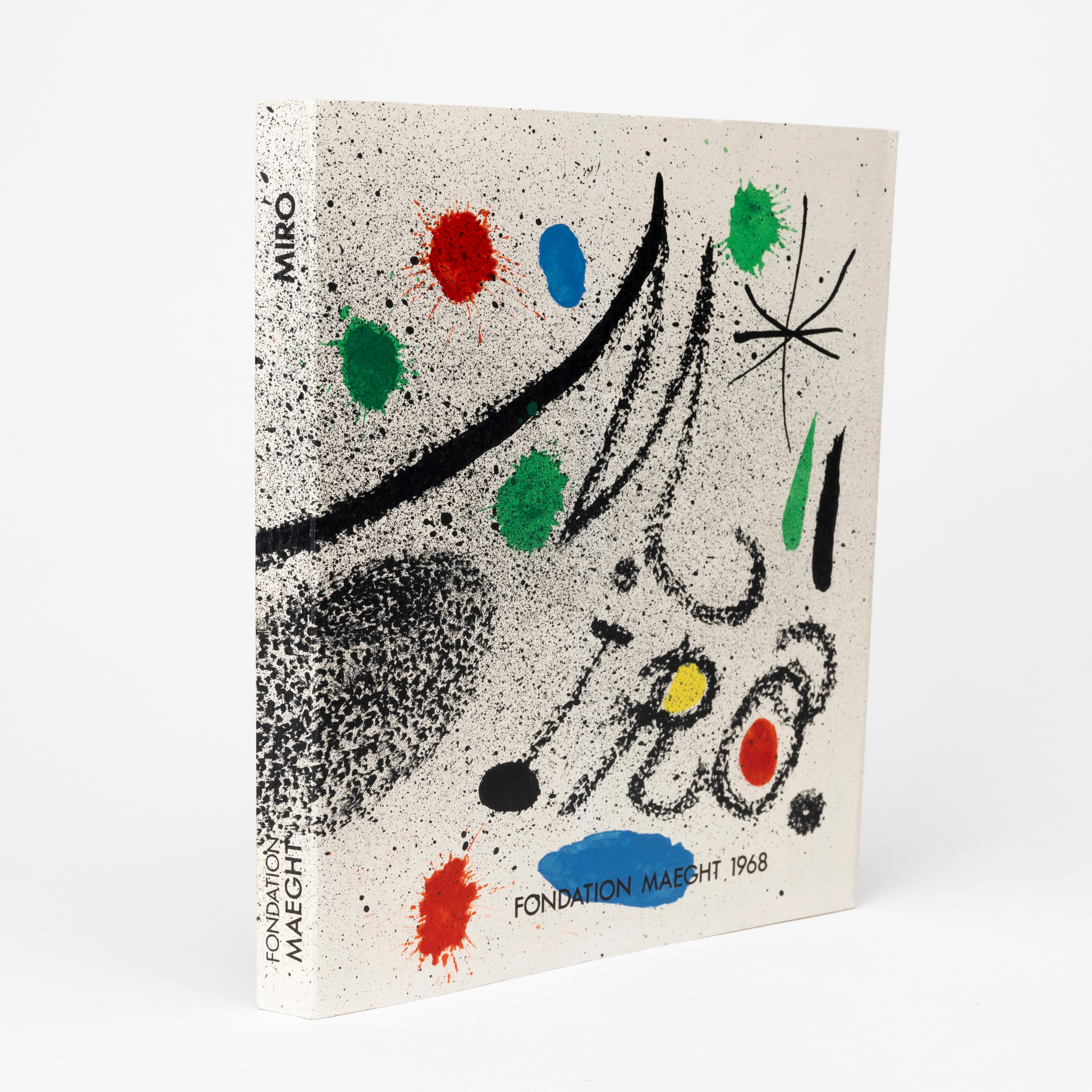 JOAN MIRÓ. BOK, "Miro", Fundation Maeght, Saint Paul 1968.