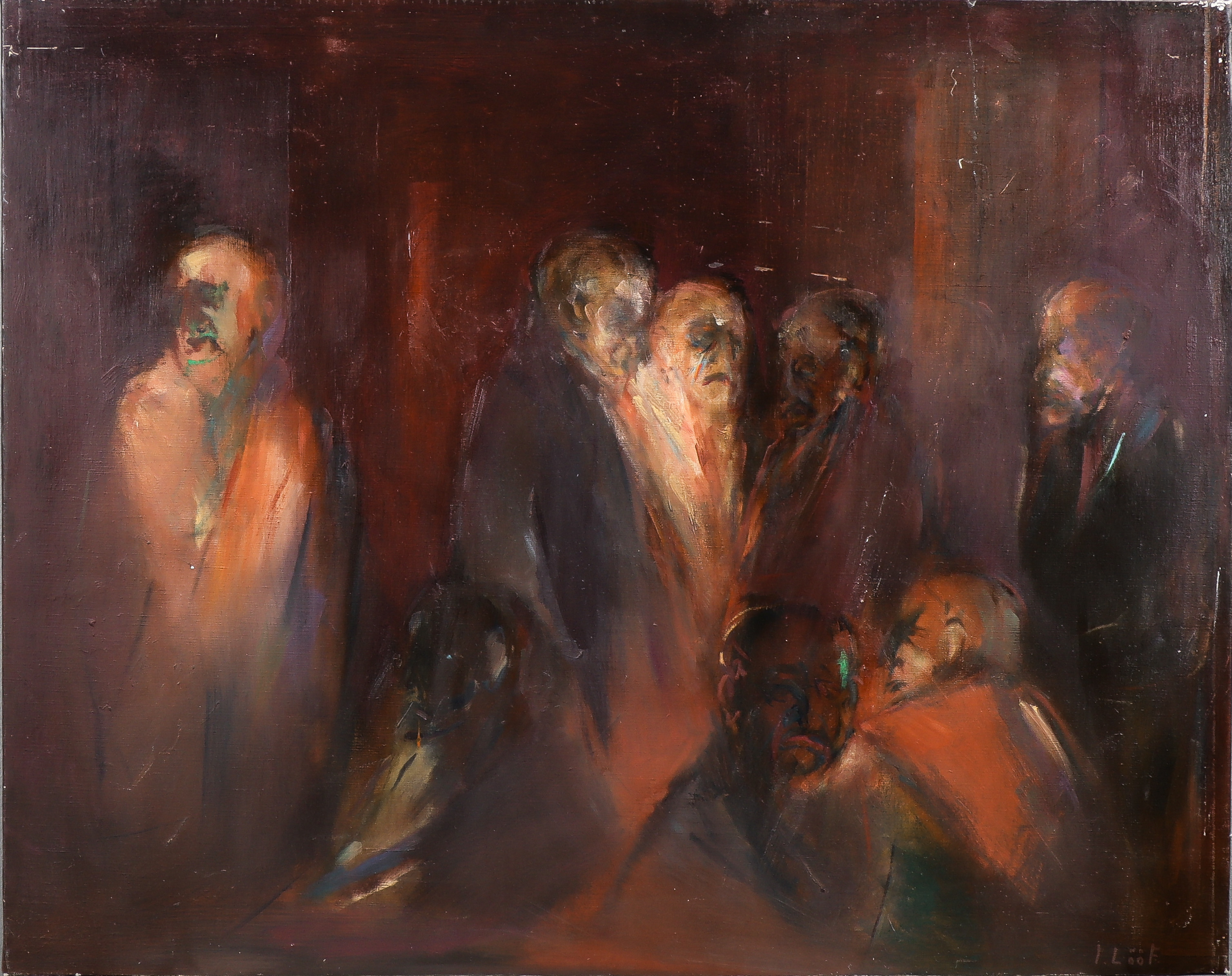 INGEMAR LÖÖF. Figurkomposition.