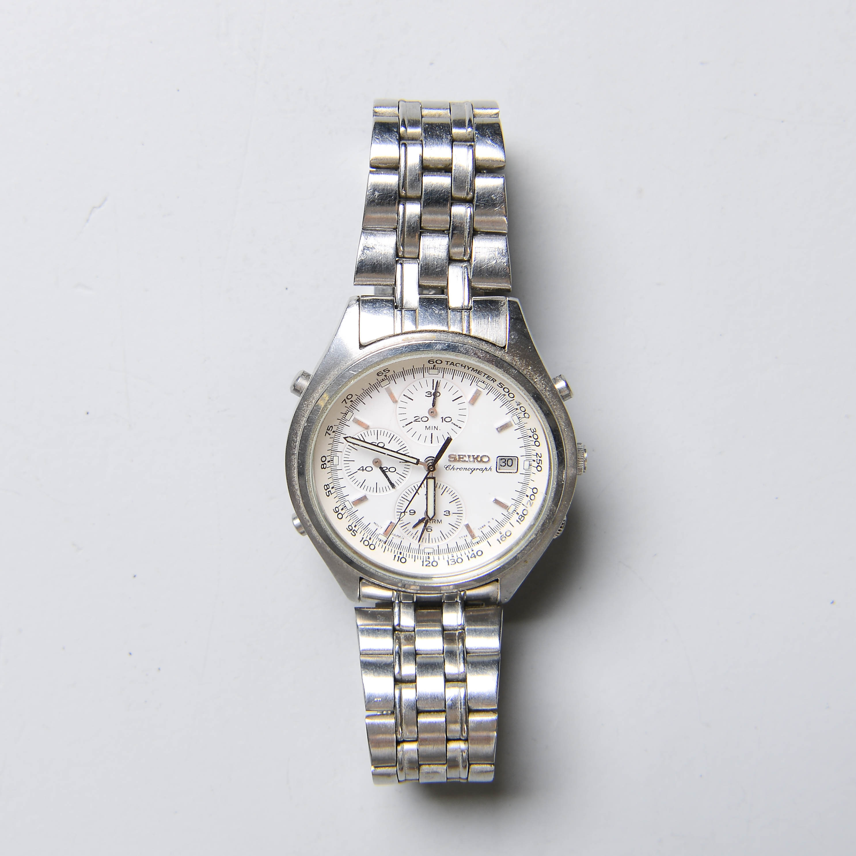 SEIKO, "Cronograph", armbandsur, Japan, 1900-talets andra del.